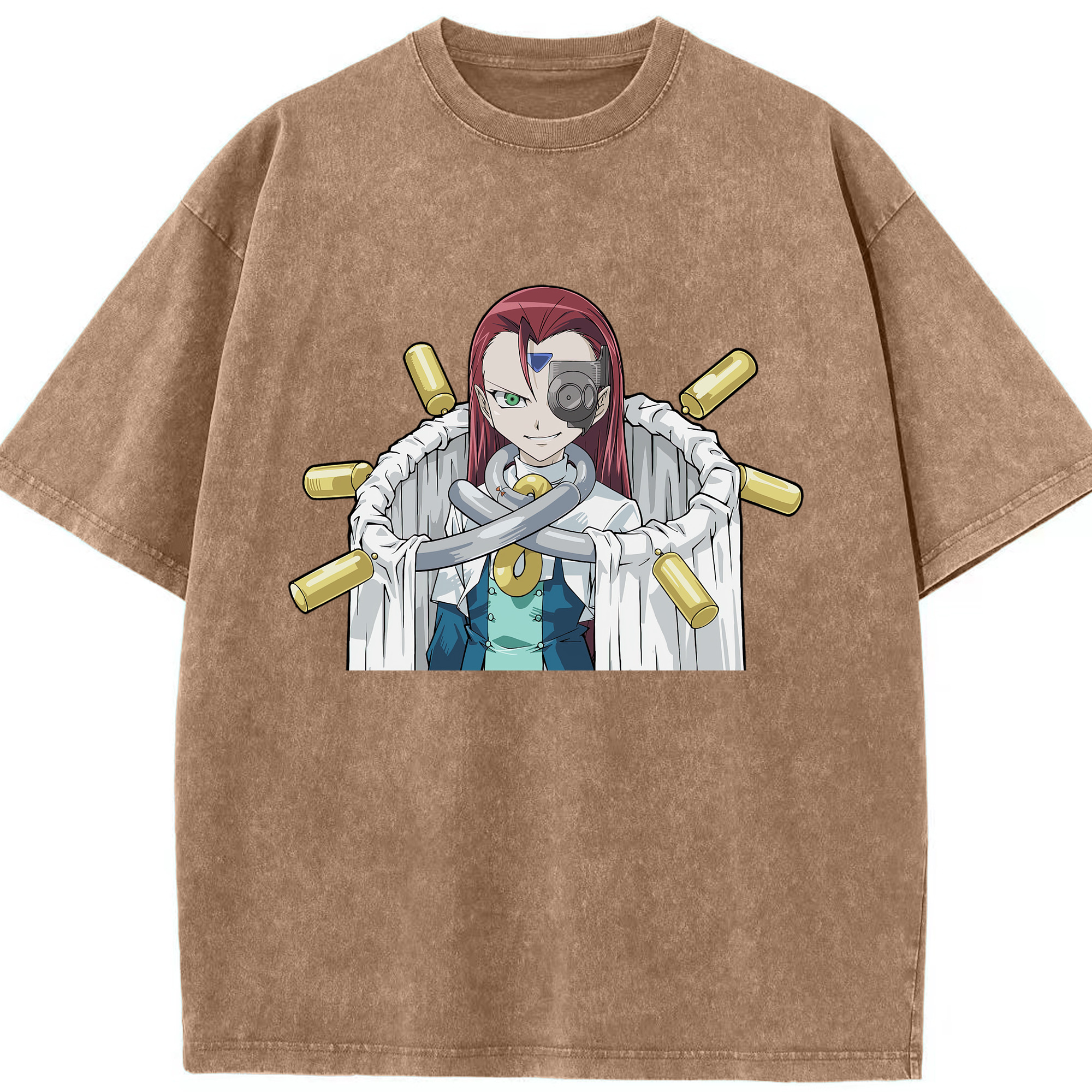 （画像用） 遊☆戯☆王 Yu-Gi-Oh! 綿100% ヴィンテージ風 半袖Tシャツ（フロントプリント）