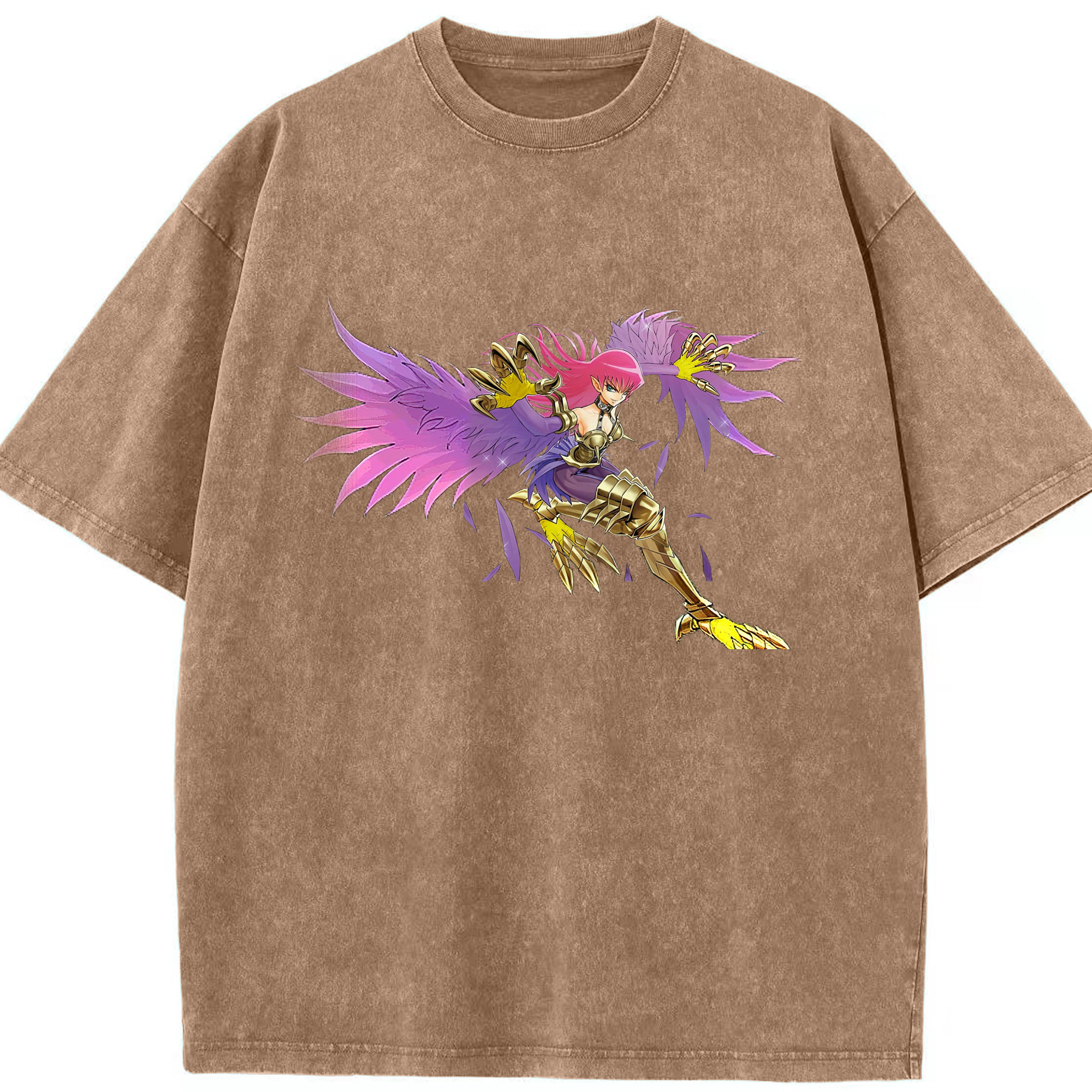 （画像用） 遊☆戯☆王 Yu-Gi-Oh! 綿100% ヴィンテージ風 半袖Tシャツ（フロントプリント）