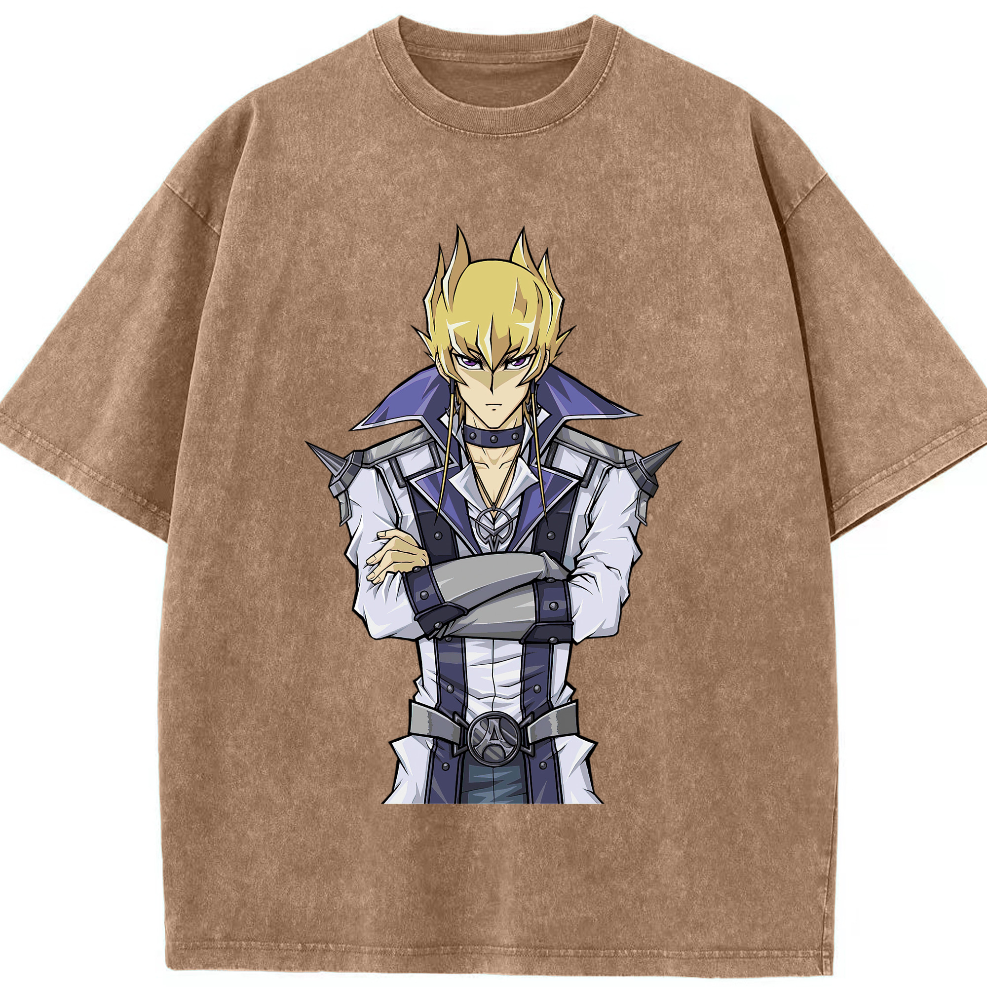 （画像用） 遊☆戯☆王 Yu-Gi-Oh! 綿100% ヴィンテージ風 半袖Tシャツ（フロントプリント）