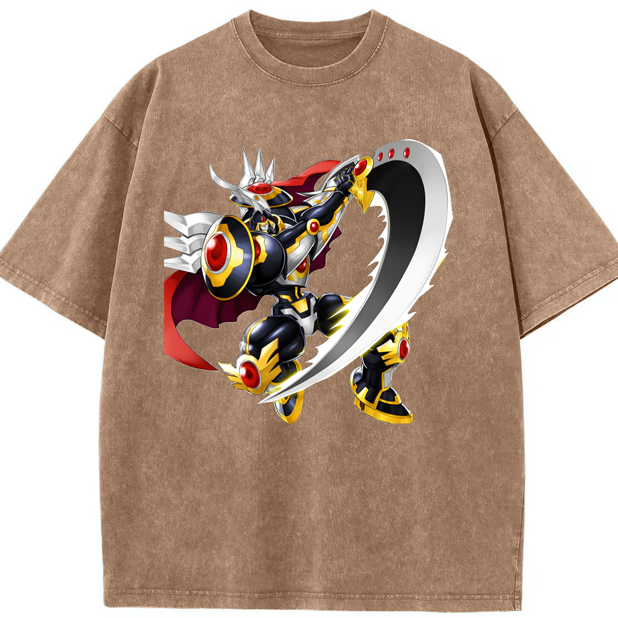 （画像用） 遊☆戯☆王 Yu-Gi-Oh! 綿100% ヴィンテージ風 半袖Tシャツ（フロントプリント）