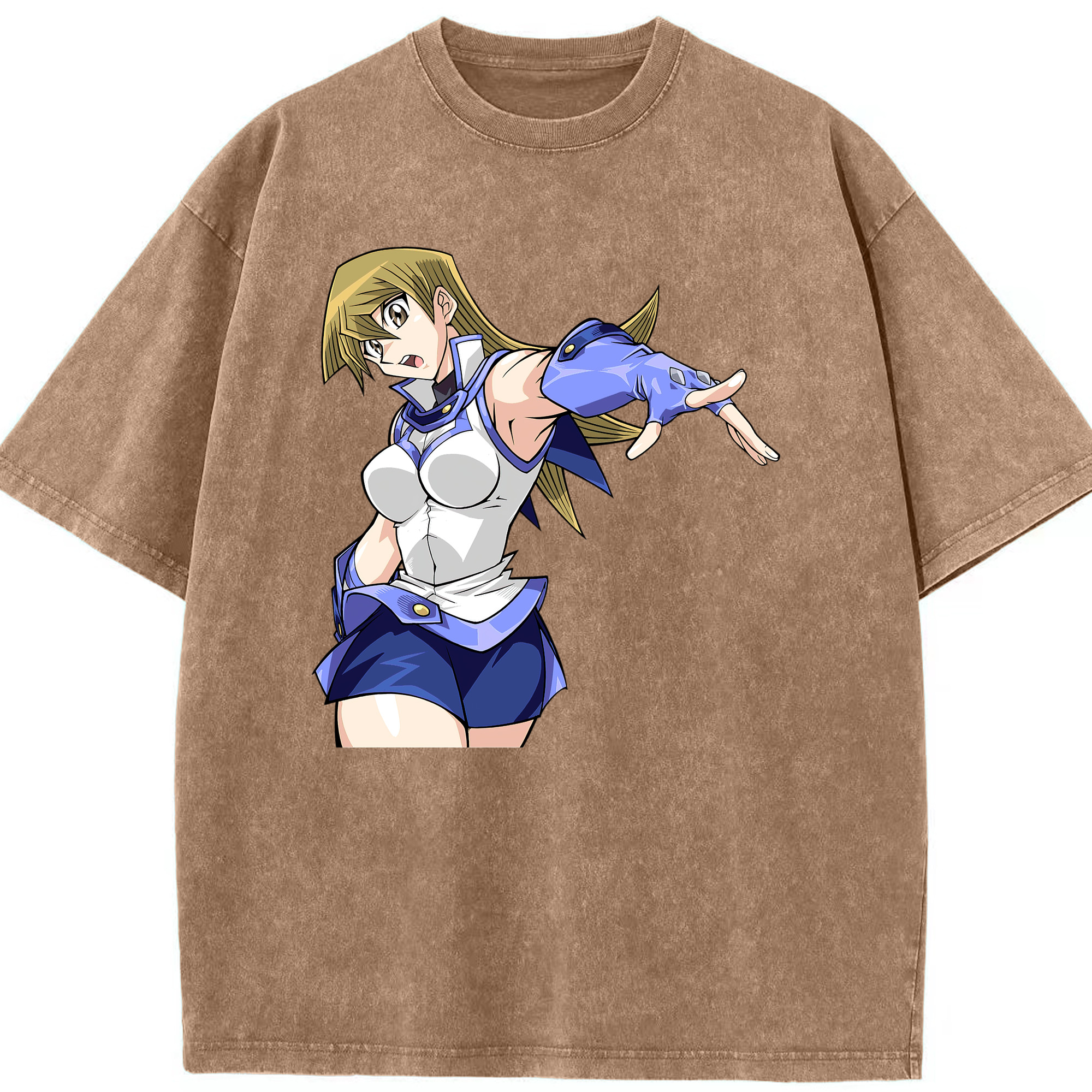 （画像用） 遊☆戯☆王 Yu-Gi-Oh! 綿100% ヴィンテージ風 半袖Tシャツ（フロントプリント）