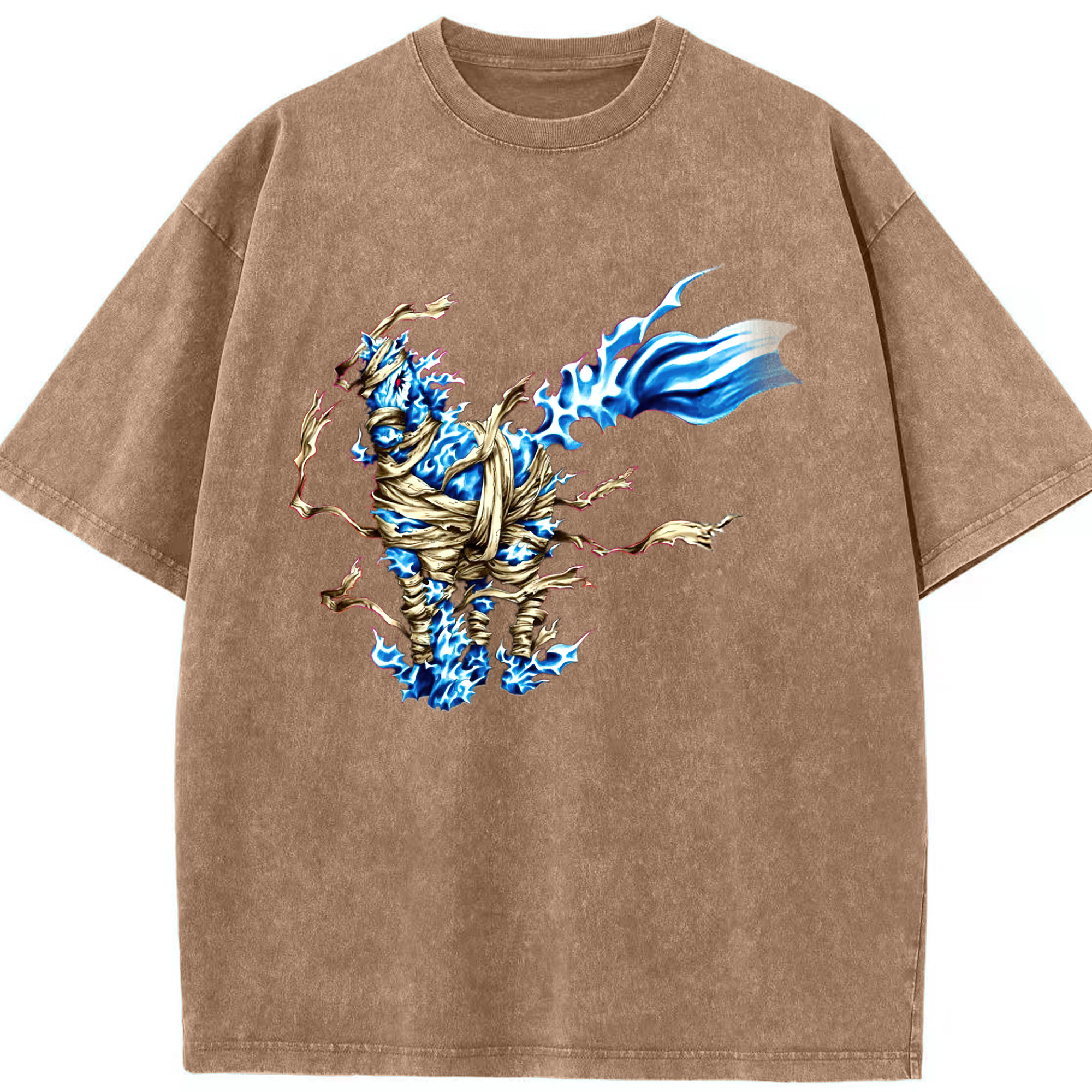 （画像用） 遊☆戯☆王 Yu-Gi-Oh! 綿100% ヴィンテージ風 半袖Tシャツ（フロントプリント）