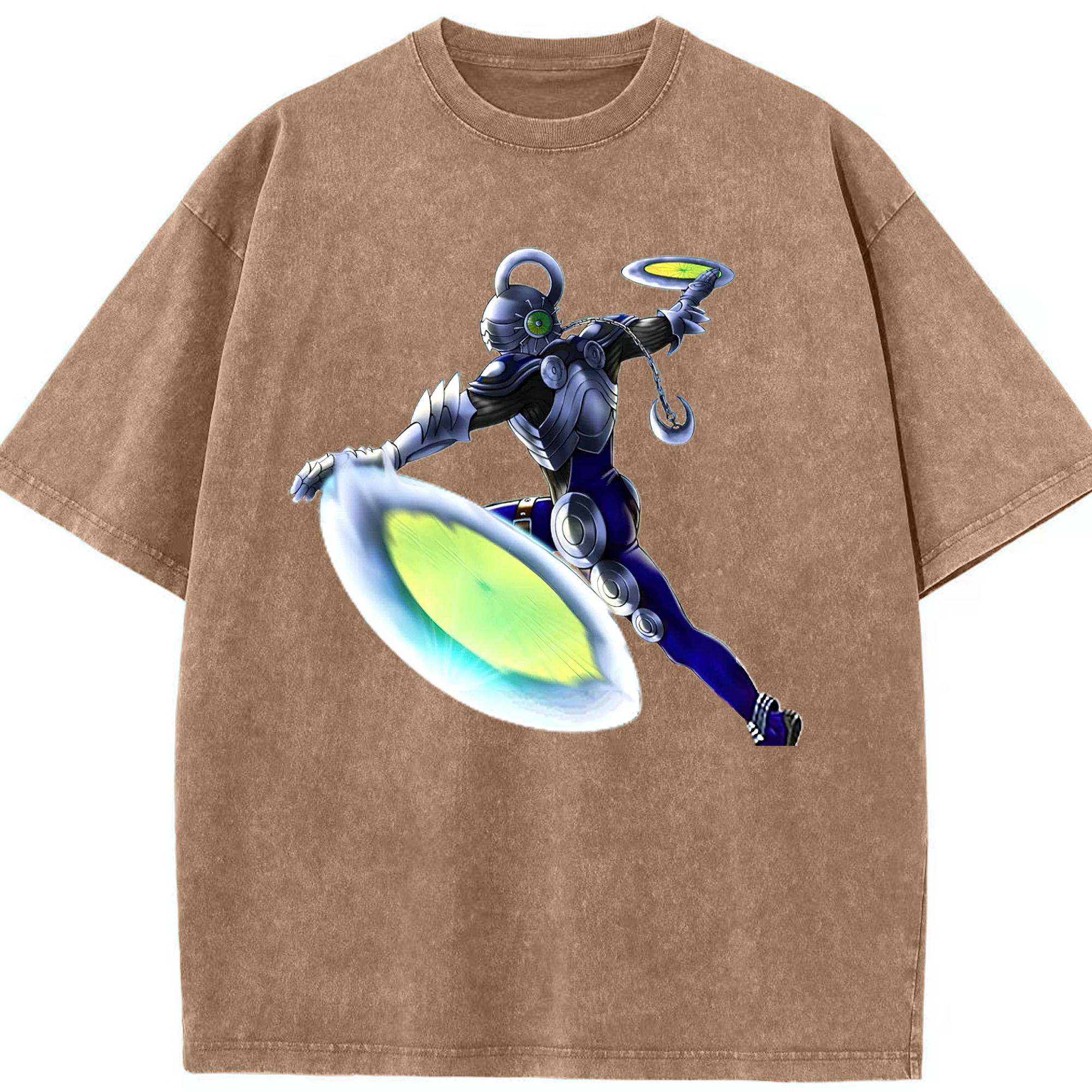 （画像用） 遊☆戯☆王 Yu-Gi-Oh! 綿100% ヴィンテージ風 半袖Tシャツ（フロントプリント）