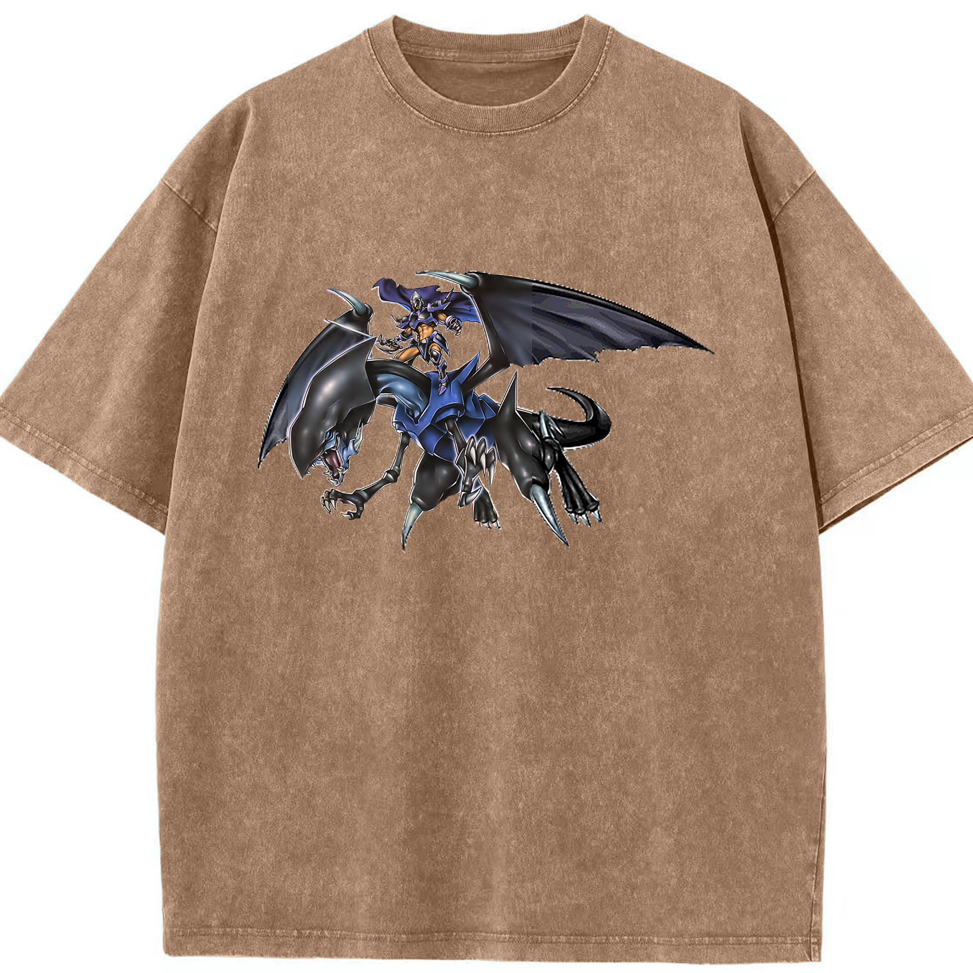 （画像用） 遊☆戯☆王 Yu-Gi-Oh! 綿100% ヴィンテージ風 半袖Tシャツ（フロントプリント）