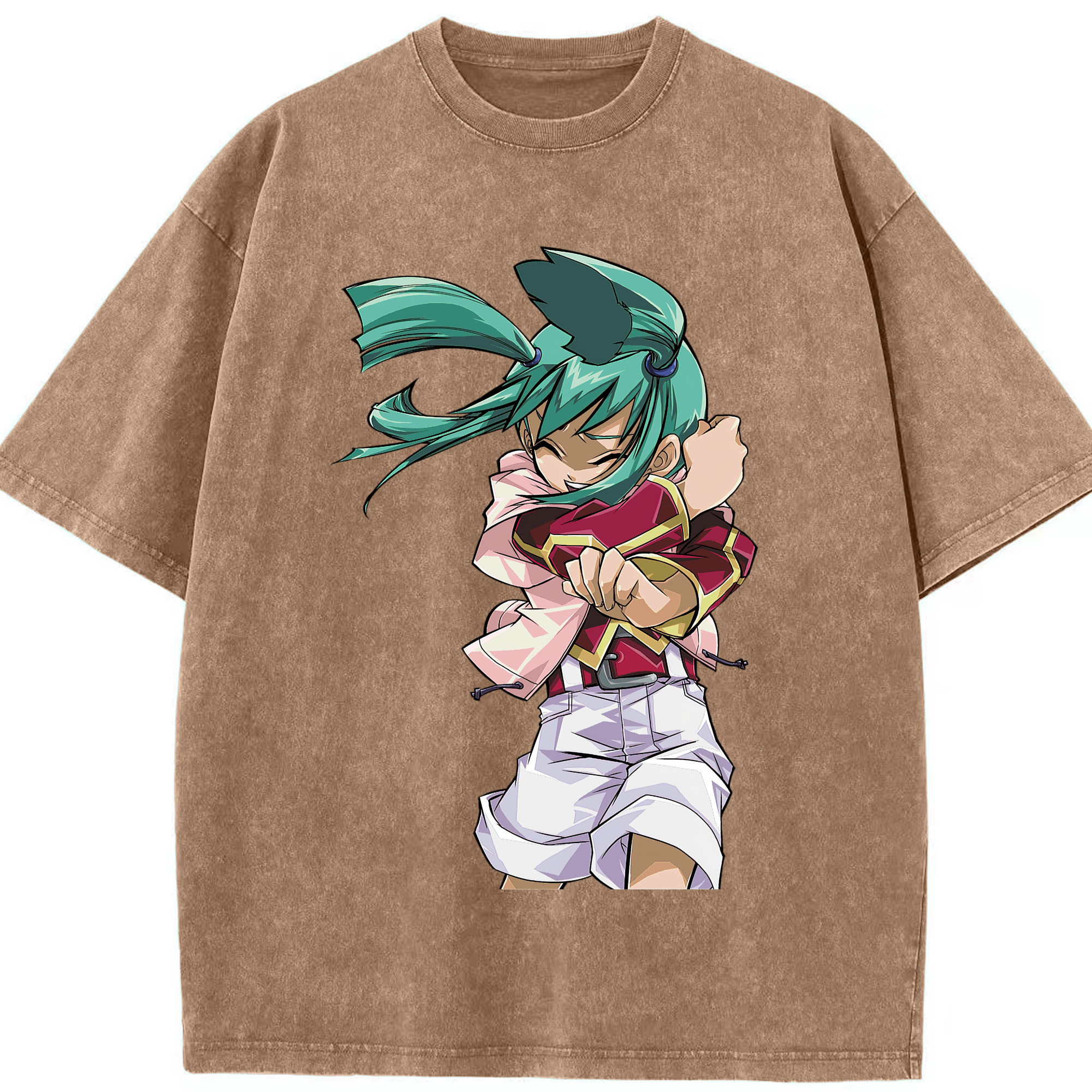 （画像用） 遊☆戯☆王 Yu-Gi-Oh! 綿100% ヴィンテージ風 半袖Tシャツ（フロントプリント）
