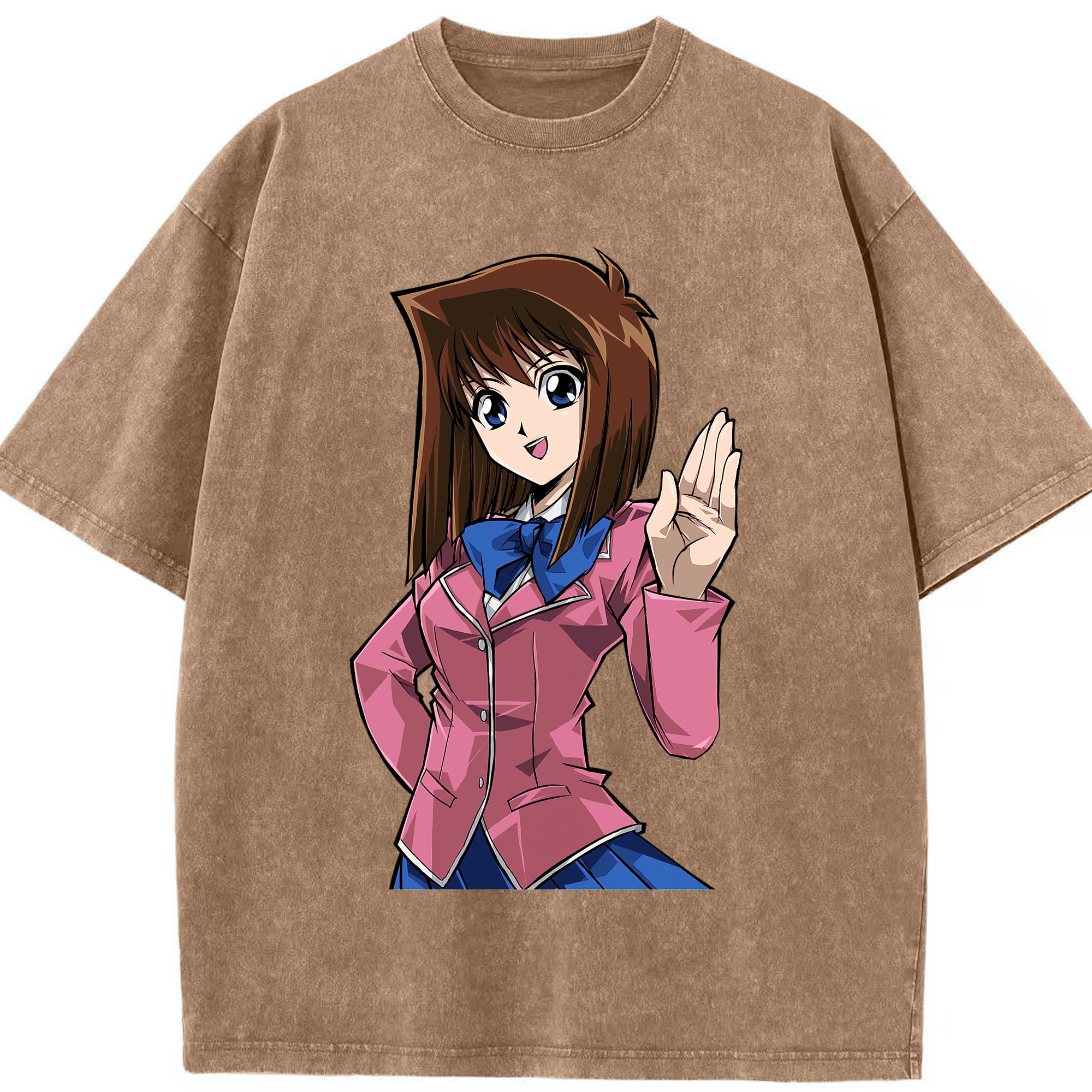 （画像用） 遊☆戯☆王 Yu-Gi-Oh! 綿100% ヴィンテージ風 半袖Tシャツ（フロントプリント）