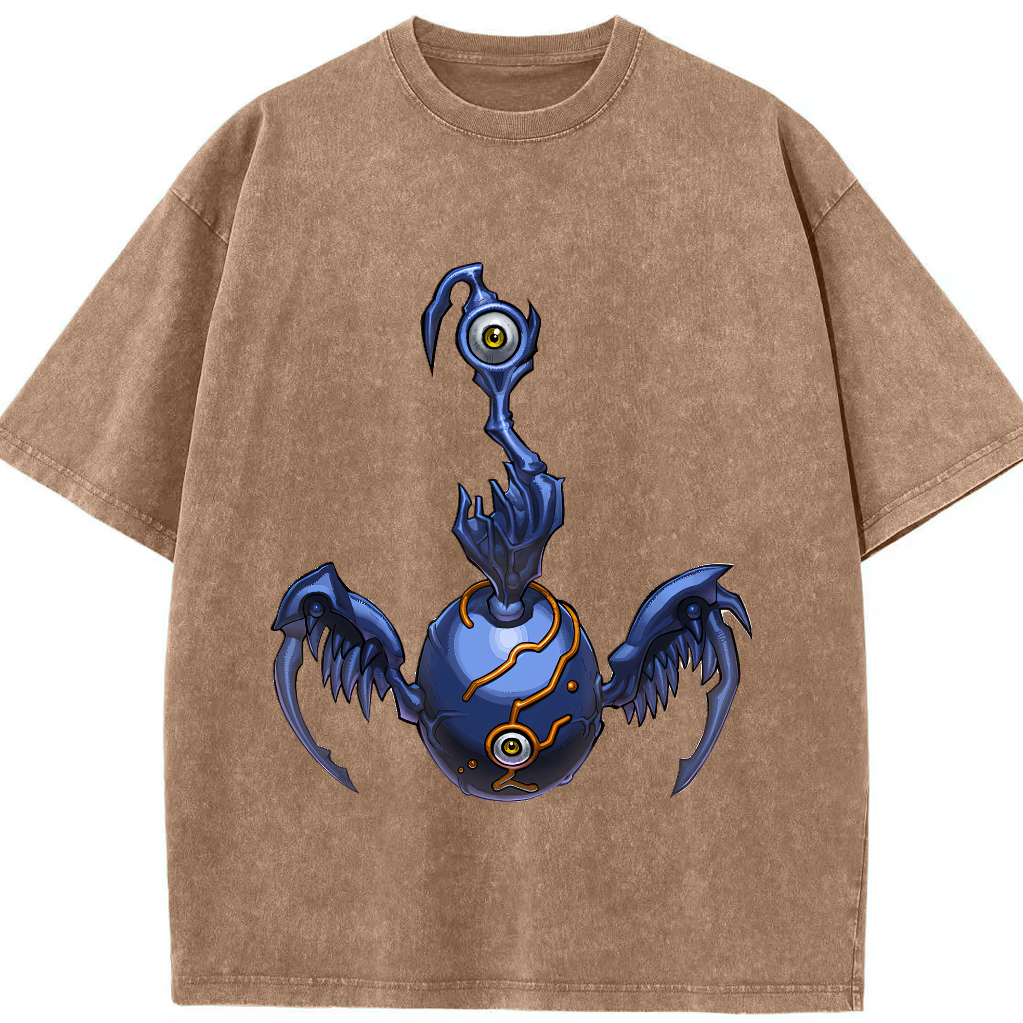 （画像用） 遊☆戯☆王 Yu-Gi-Oh! 綿100% ヴィンテージ風 半袖Tシャツ（フロントプリント）
