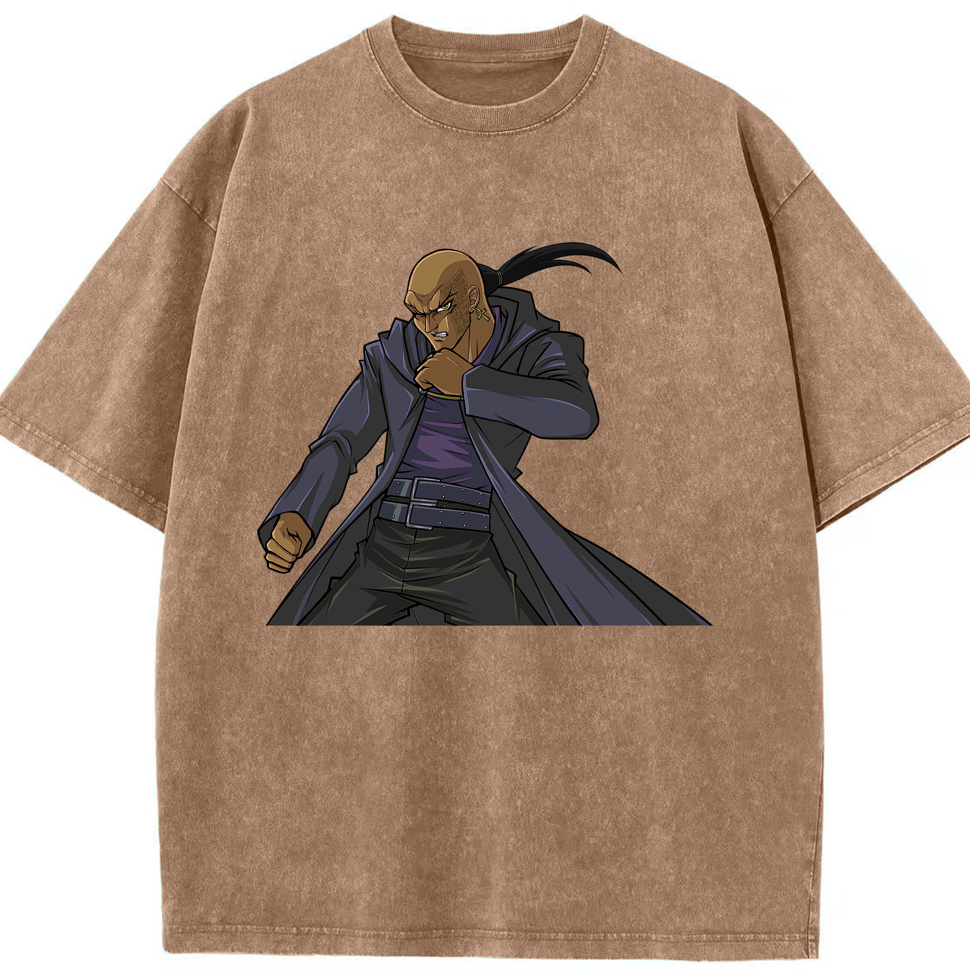 （画像用） 遊☆戯☆王 Yu-Gi-Oh! 綿100% ヴィンテージ風 半袖Tシャツ（フロントプリント）
