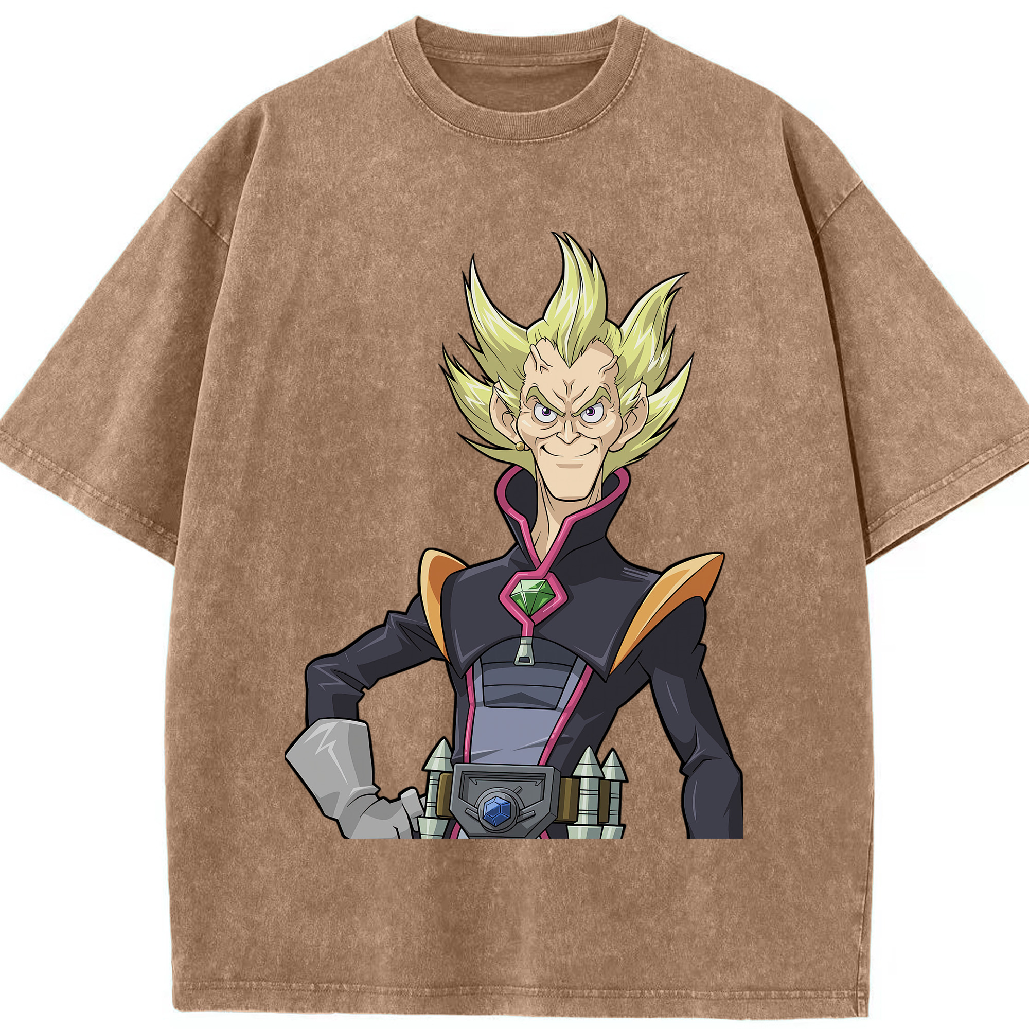 （画像用） 遊☆戯☆王 Yu-Gi-Oh! 綿100% ヴィンテージ風 半袖Tシャツ（フロントプリント）