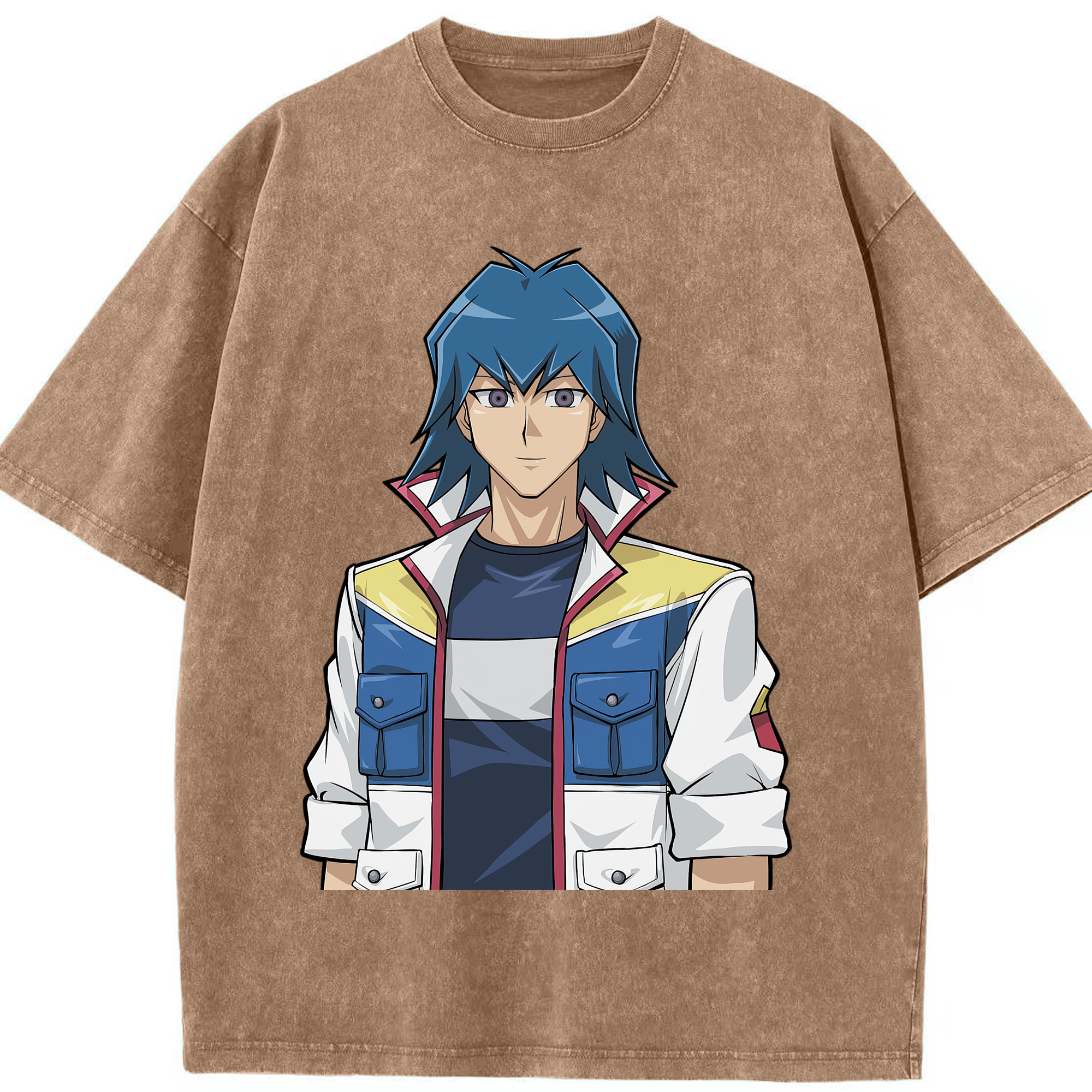 （画像用） 遊☆戯☆王 Yu-Gi-Oh! 綿100% ヴィンテージ風 半袖Tシャツ（フロントプリント）