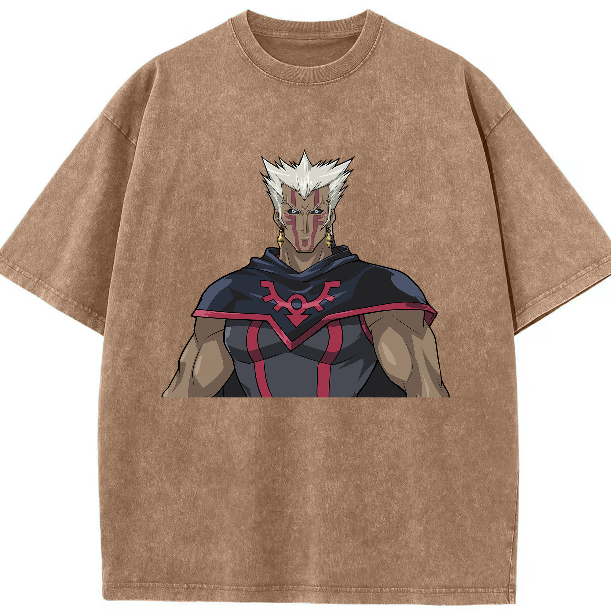 （画像用） 遊☆戯☆王 Yu-Gi-Oh! 綿100% ヴィンテージ風 半袖Tシャツ（フロントプリント）