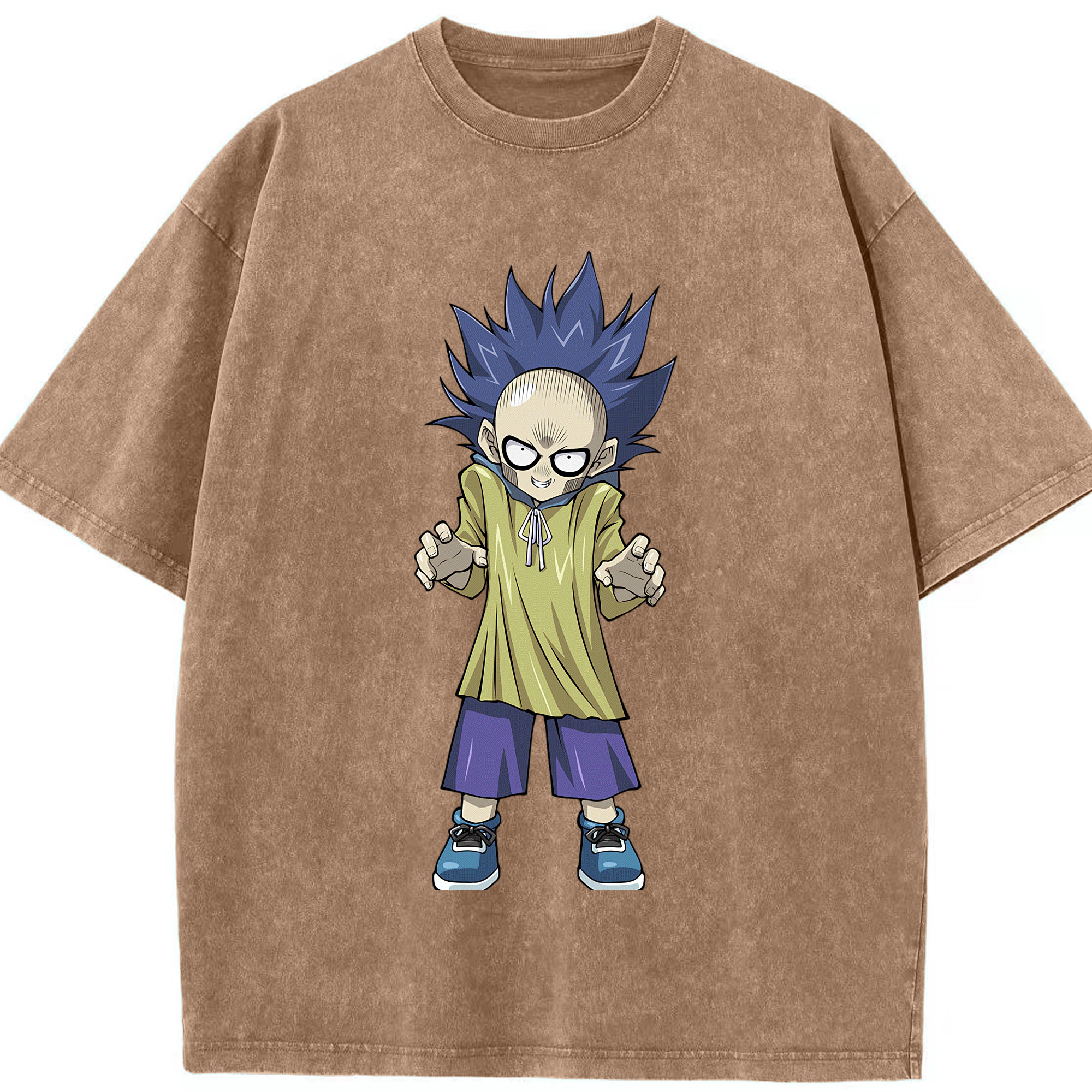（画像用） 遊☆戯☆王 Yu-Gi-Oh! 綿100% ヴィンテージ風 半袖Tシャツ（フロントプリント）