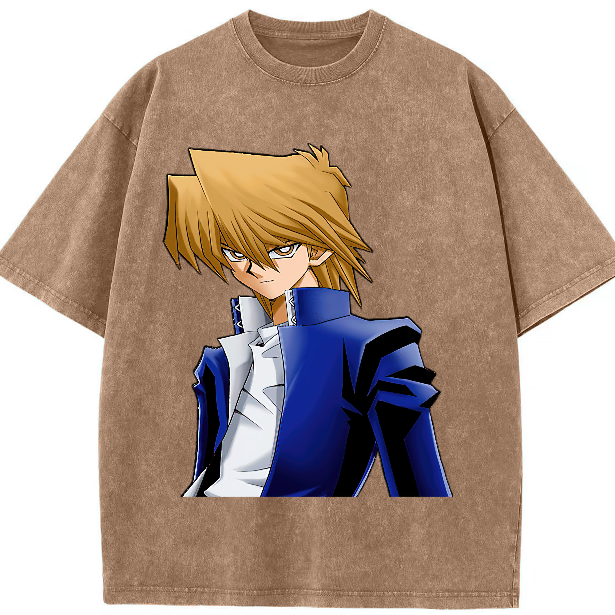 （画像用） 遊☆戯☆王 Yu-Gi-Oh! 綿100% ヴィンテージ風 半袖Tシャツ（フロントプリント）