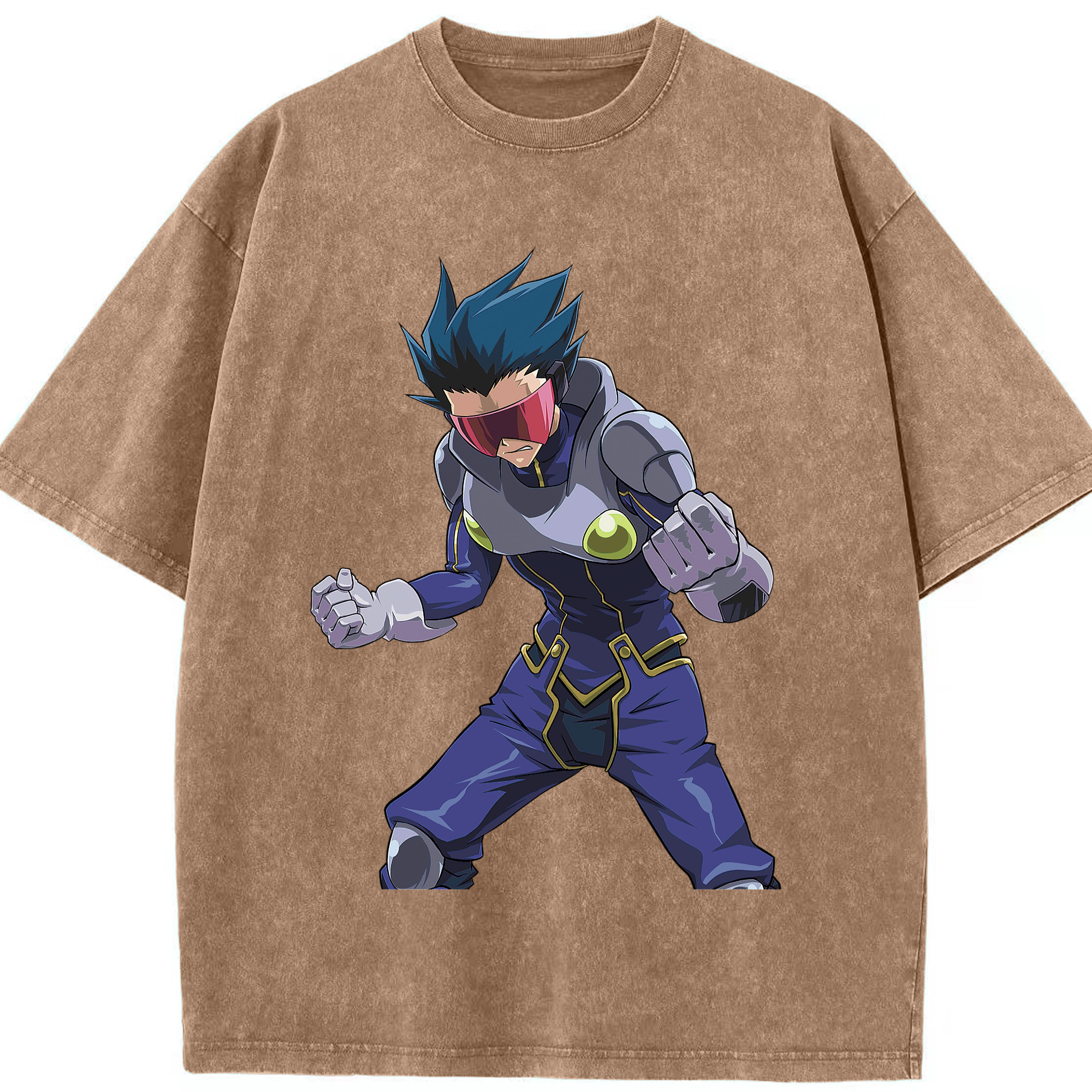 （画像用） 遊☆戯☆王 Yu-Gi-Oh! 綿100% ヴィンテージ風 半袖Tシャツ（フロントプリント）