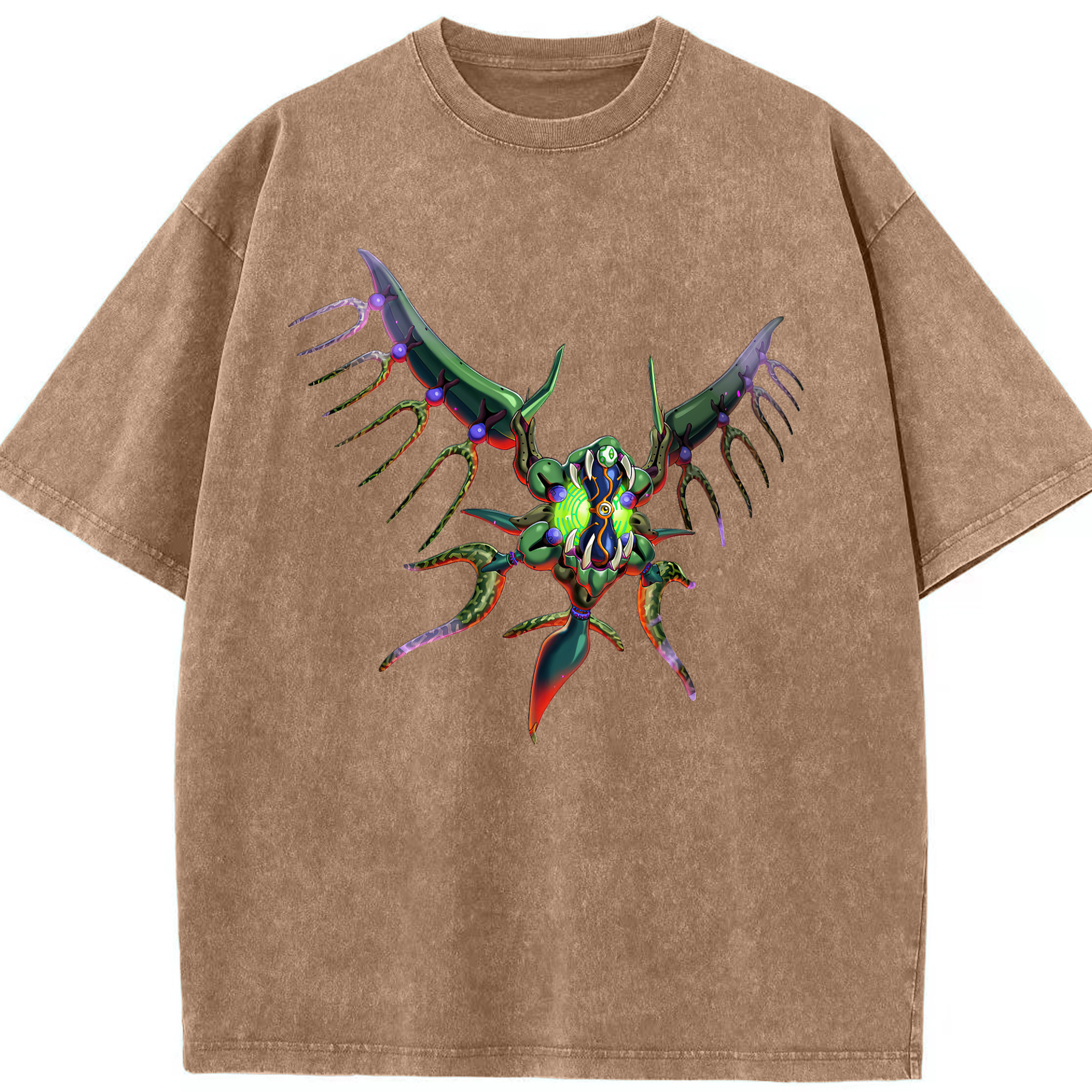 （画像用） 遊☆戯☆王 Yu-Gi-Oh! 綿100% ヴィンテージ風 半袖Tシャツ（フロントプリント）