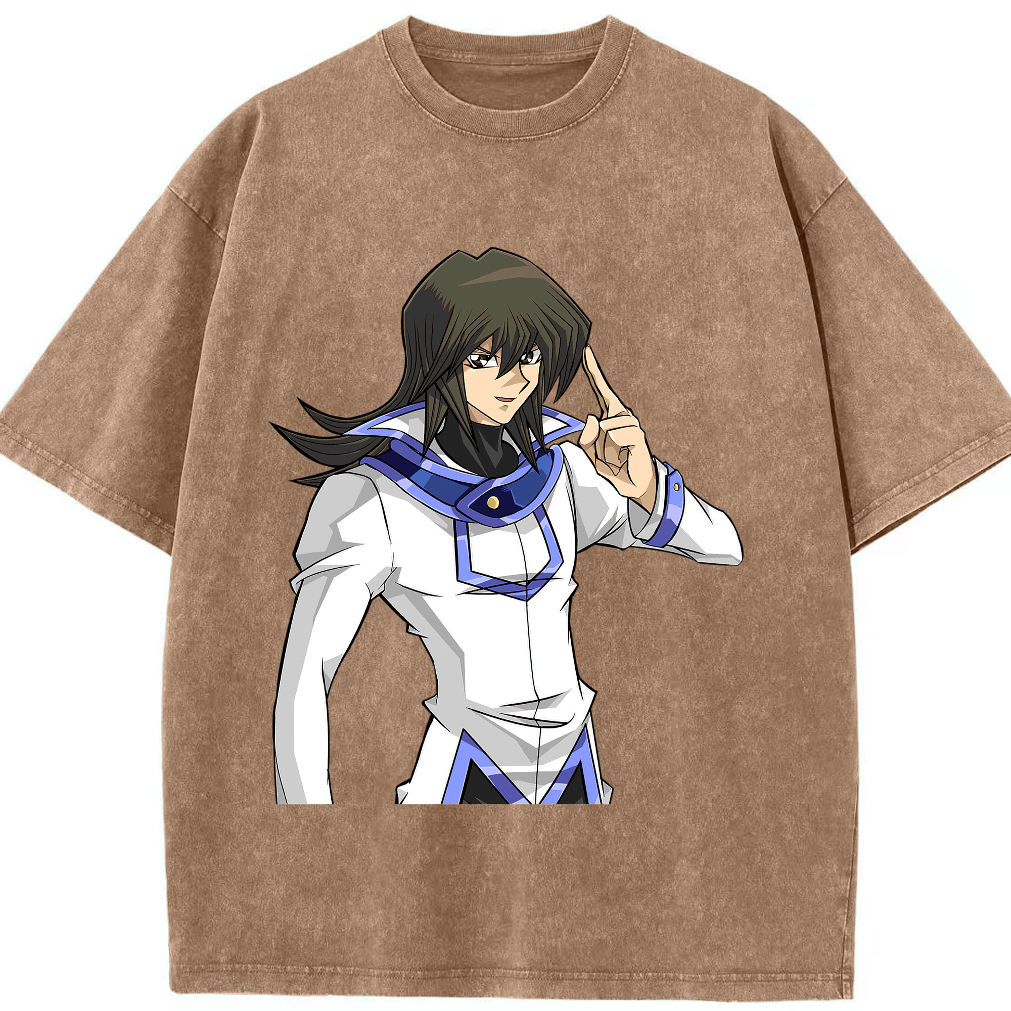 （画像用） 遊☆戯☆王 Yu-Gi-Oh! 綿100% ヴィンテージ風 半袖Tシャツ（フロントプリント）