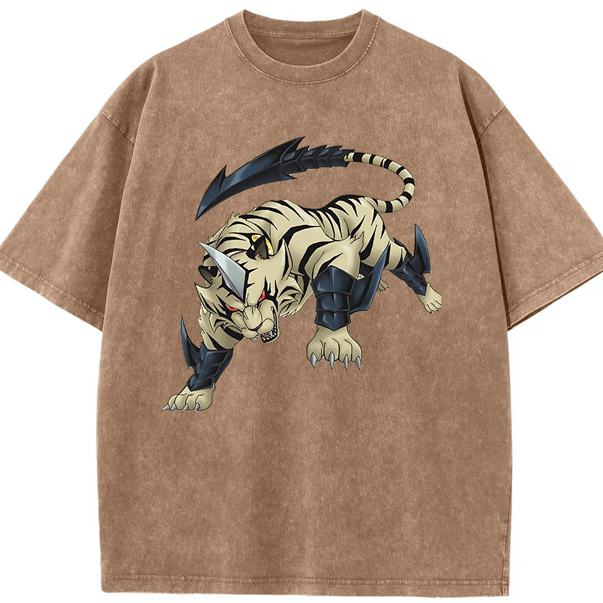 （画像用） 遊☆戯☆王 Yu-Gi-Oh! 綿100% ヴィンテージ風 半袖Tシャツ（フロントプリント）
