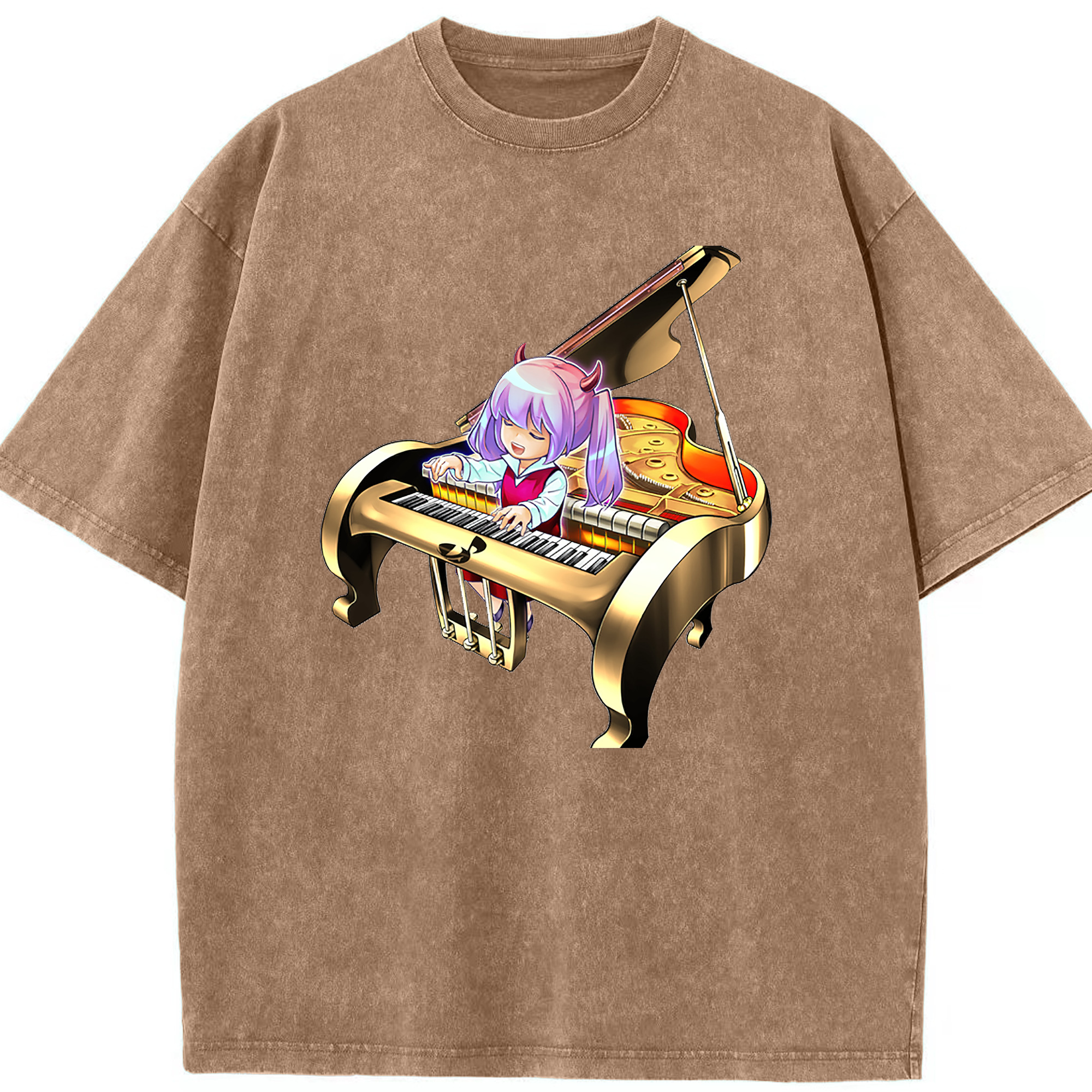 （画像用） 遊☆戯☆王 Yu-Gi-Oh! 綿100% ヴィンテージ風 半袖Tシャツ（フロントプリント）
