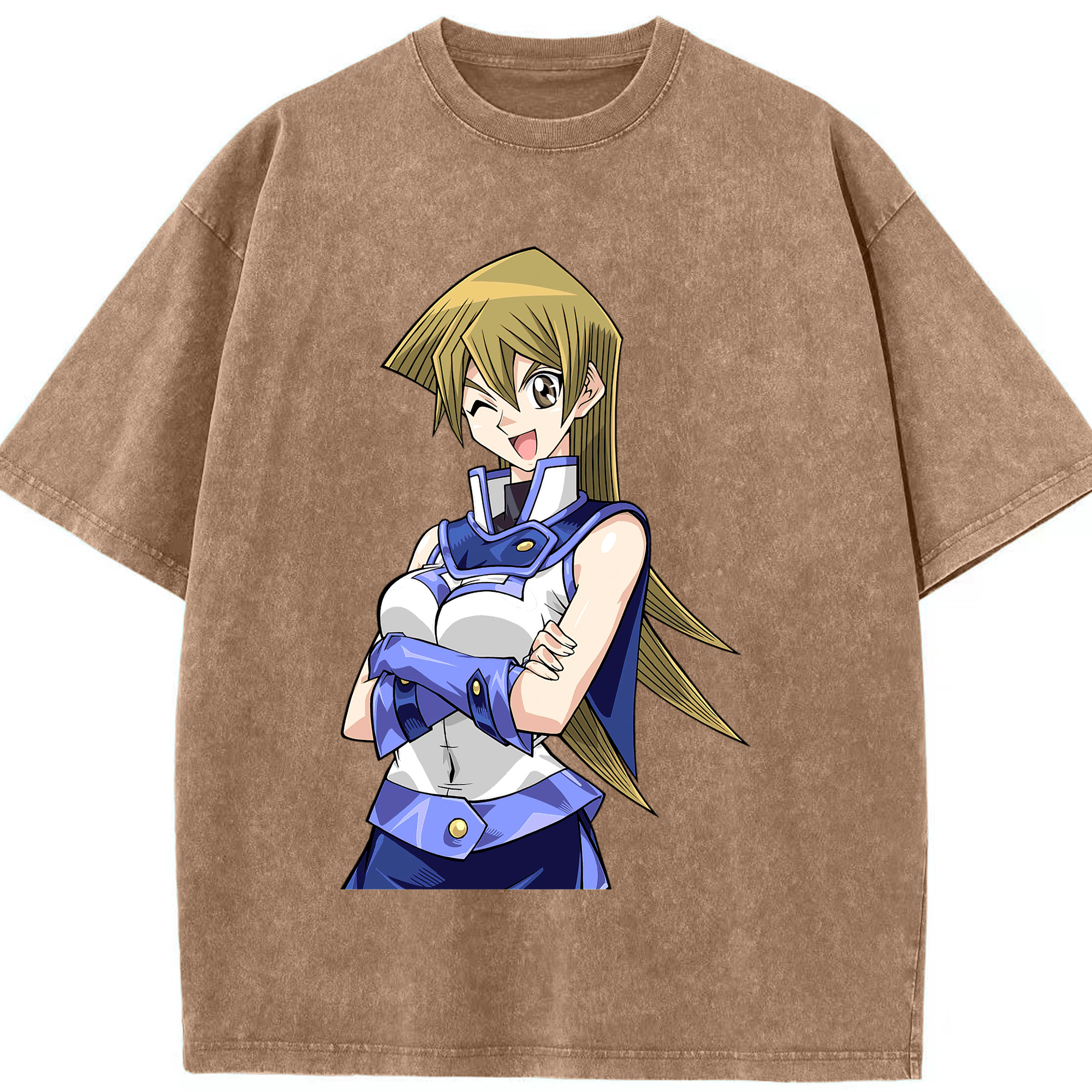 （画像用） 遊☆戯☆王 Yu-Gi-Oh! 綿100% ヴィンテージ風 半袖Tシャツ（フロントプリント）