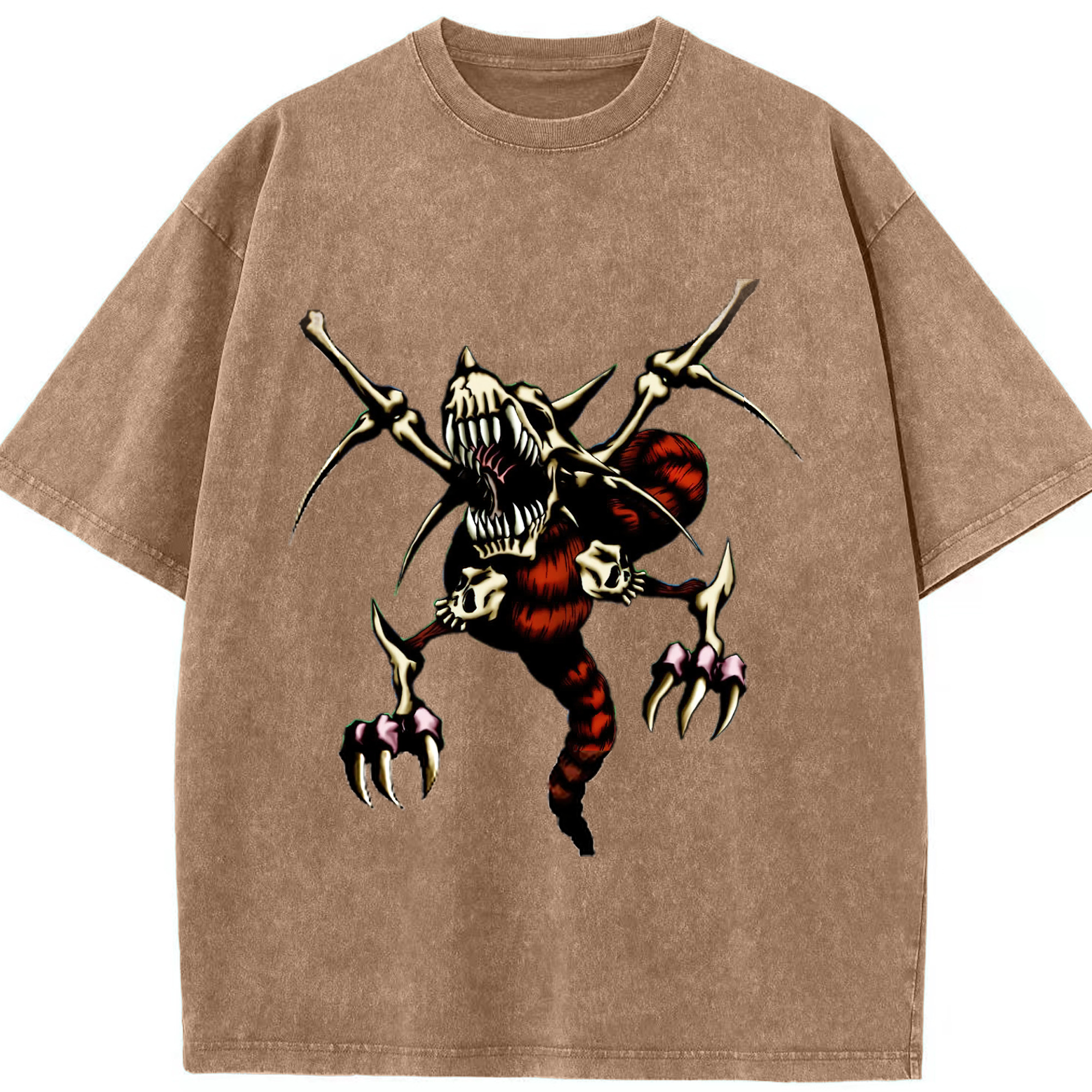 （画像用） 遊☆戯☆王 Yu-Gi-Oh! 綿100% ヴィンテージ風 半袖Tシャツ（フロントプリント）