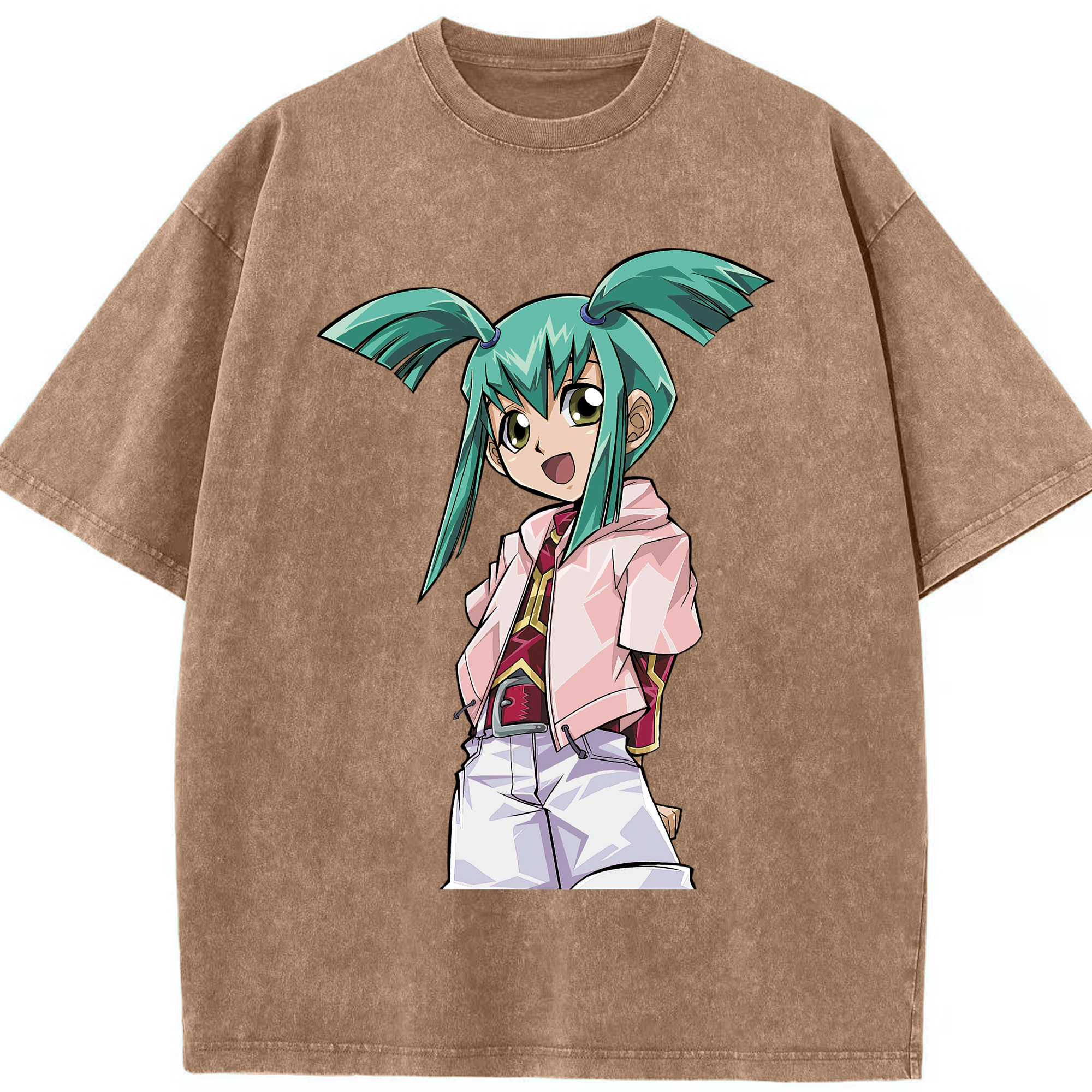 （画像用） 遊☆戯☆王 Yu-Gi-Oh! 綿100% ヴィンテージ風 半袖Tシャツ（フロントプリント）