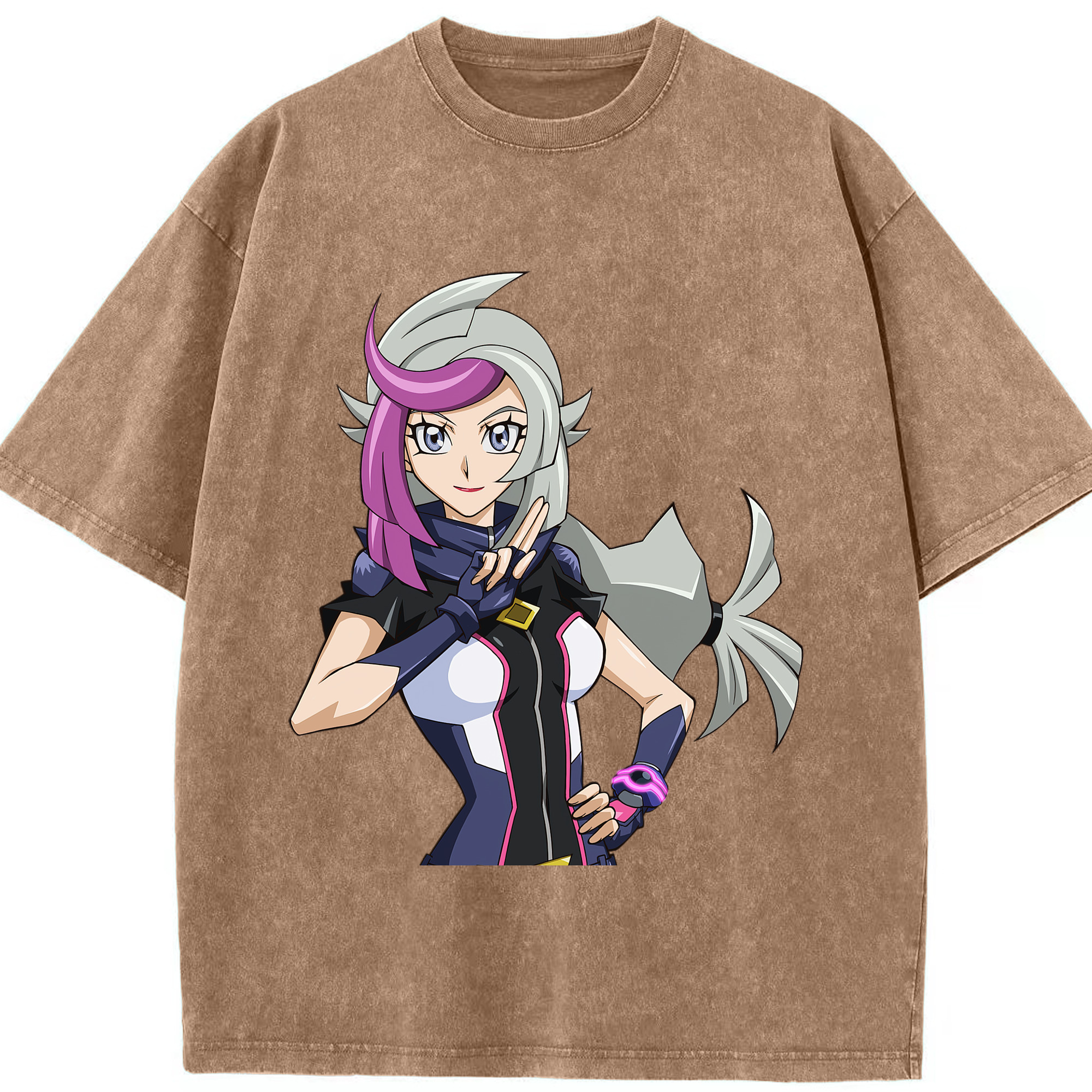 （画像用） 遊☆戯☆王 Yu-Gi-Oh! 綿100% ヴィンテージ風 半袖Tシャツ（フロントプリント）