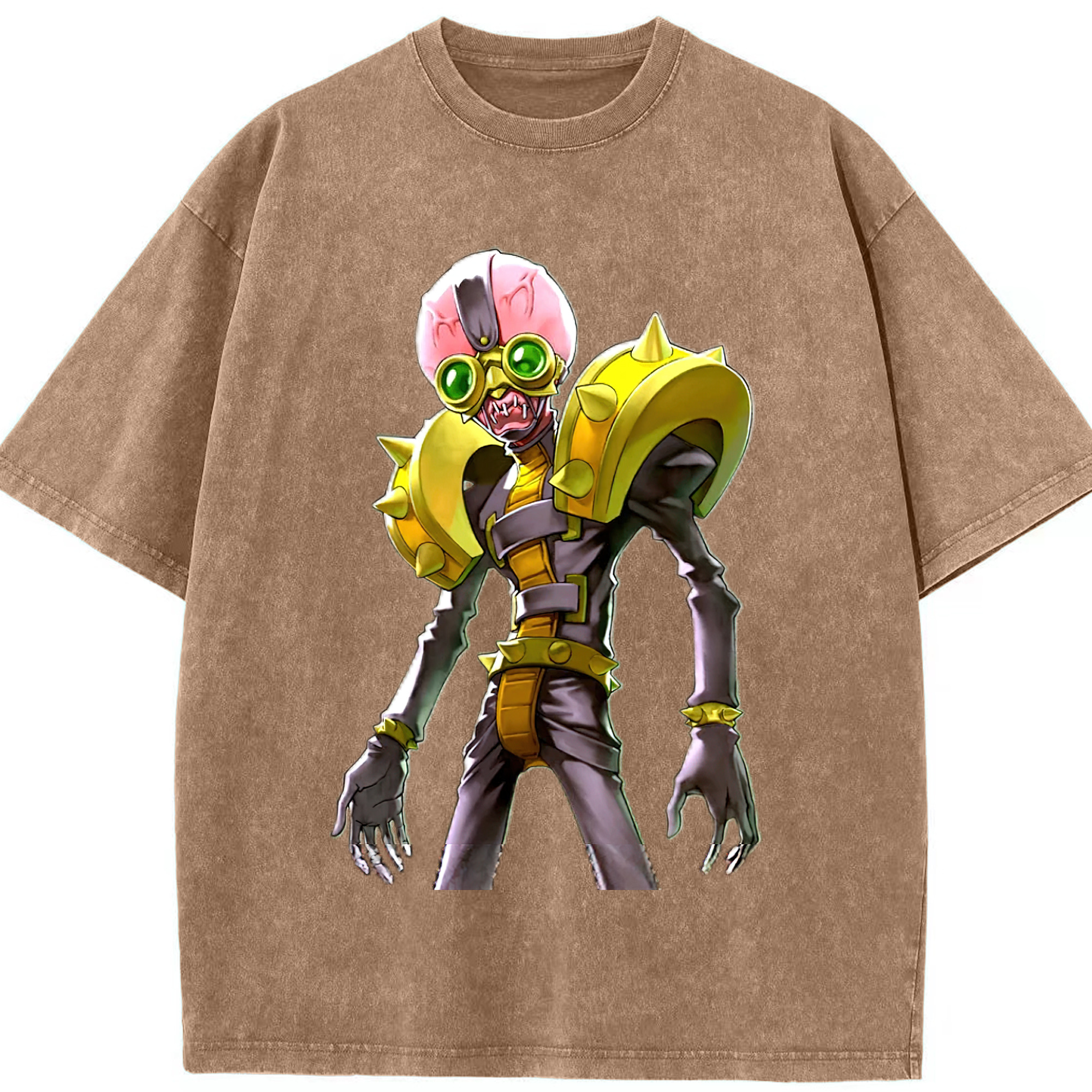 （画像用） 遊☆戯☆王 Yu-Gi-Oh! 綿100% ヴィンテージ風 半袖Tシャツ（フロントプリント）