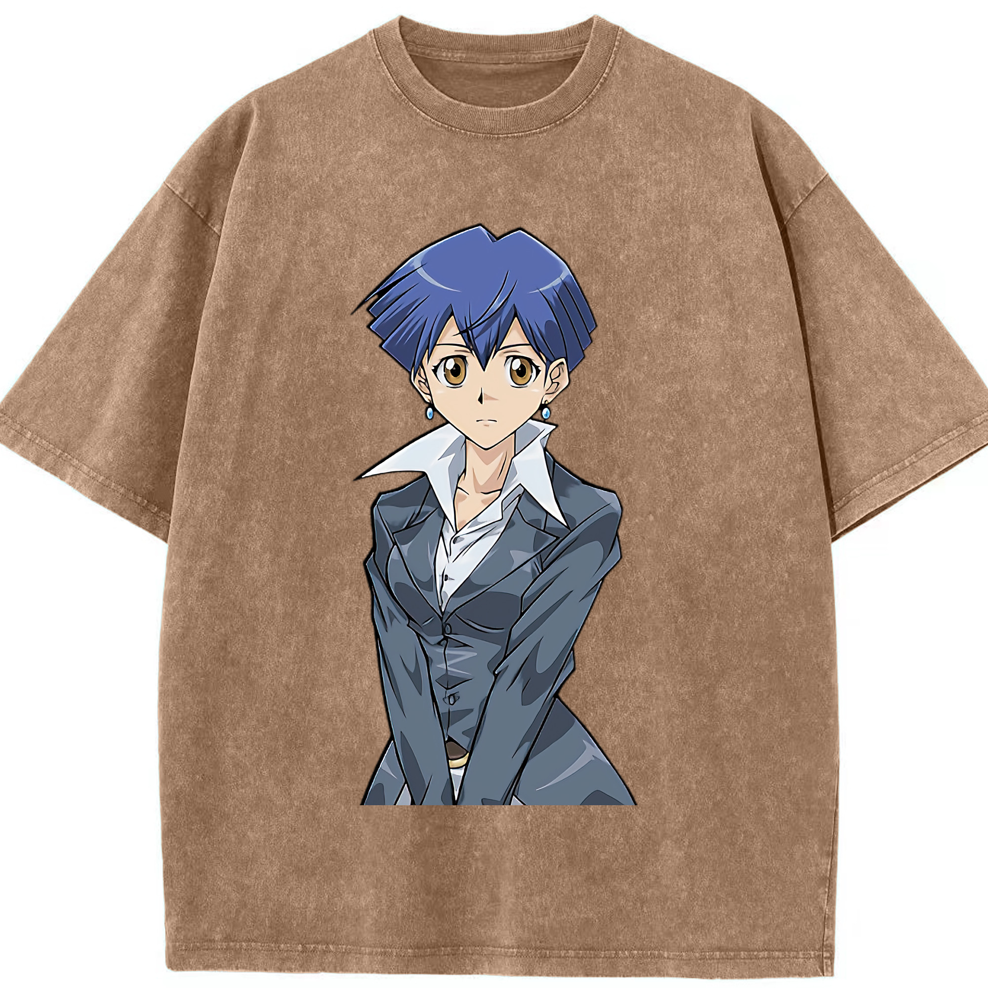 （画像用） 遊☆戯☆王 Yu-Gi-Oh! 綿100% ヴィンテージ風 半袖Tシャツ（フロントプリント）