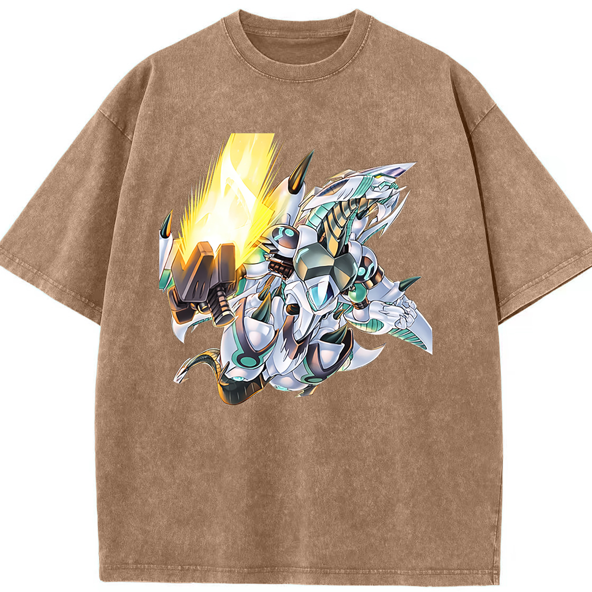 （画像用） 遊☆戯☆王 Yu-Gi-Oh! 綿100% ヴィンテージ風 半袖Tシャツ（フロントプリント）