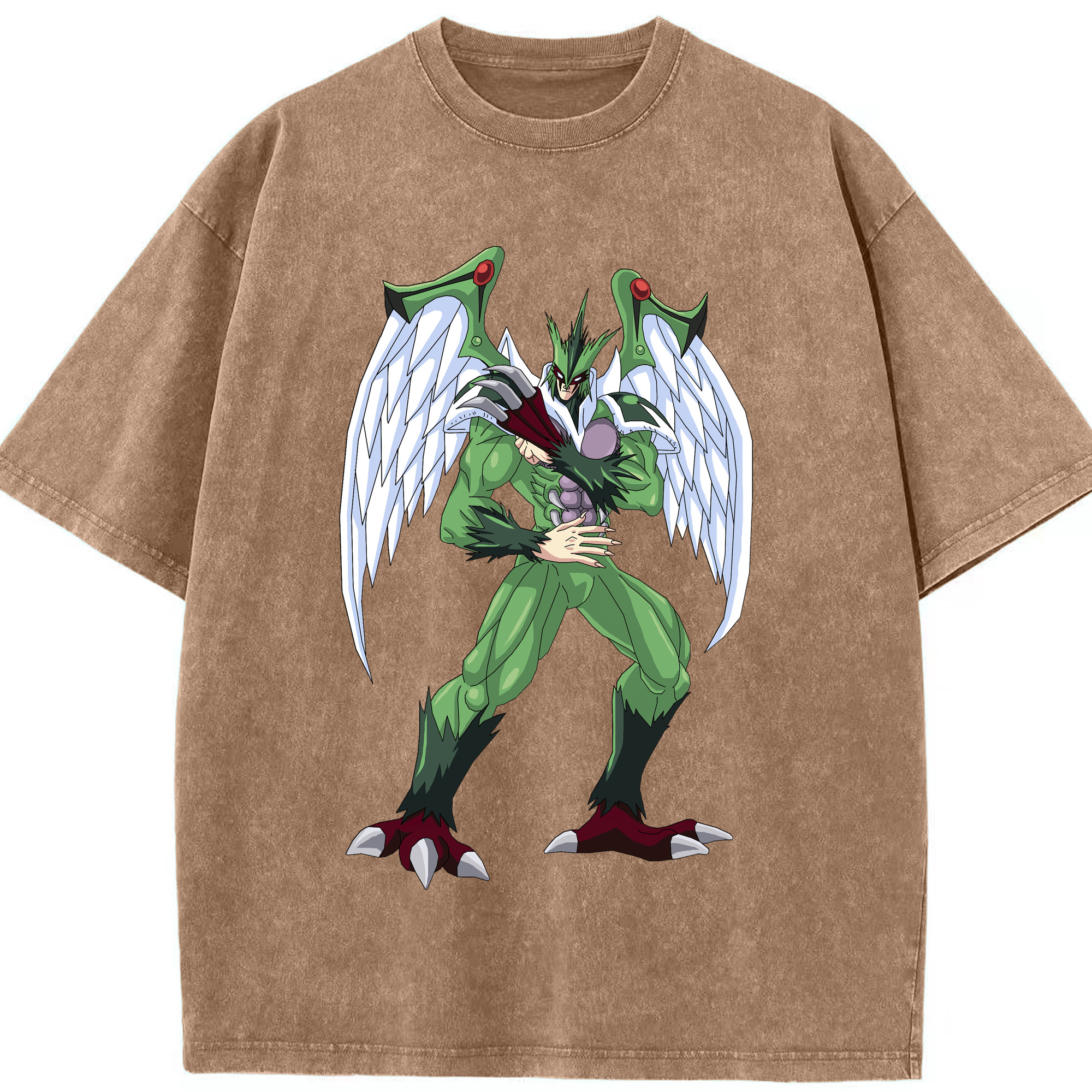（画像用） 遊☆戯☆王 Yu-Gi-Oh! 綿100% ヴィンテージ風 半袖Tシャツ（フロントプリント）