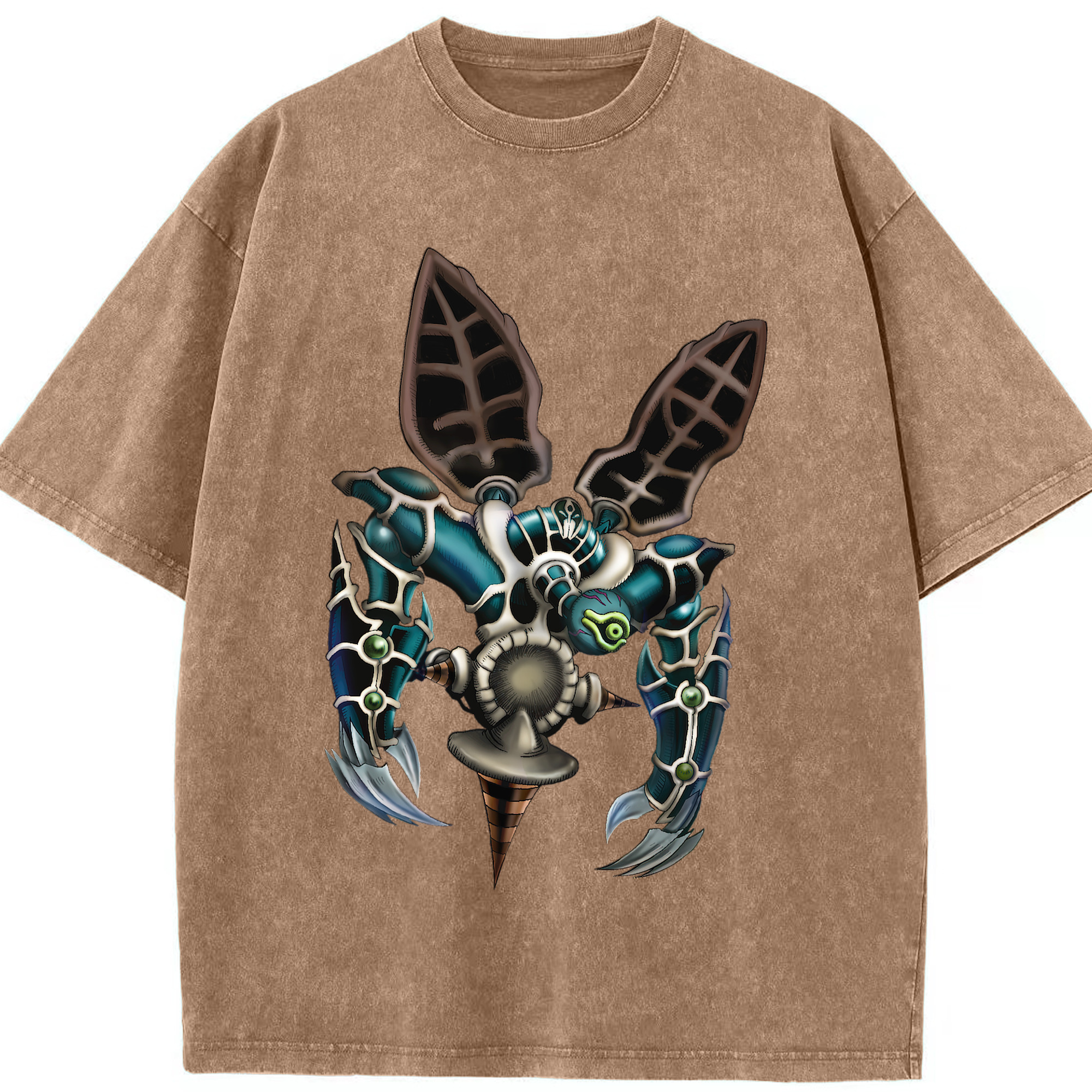 （画像用） 遊☆戯☆王 Yu-Gi-Oh! 綿100% ヴィンテージ風 半袖Tシャツ（フロントプリント）