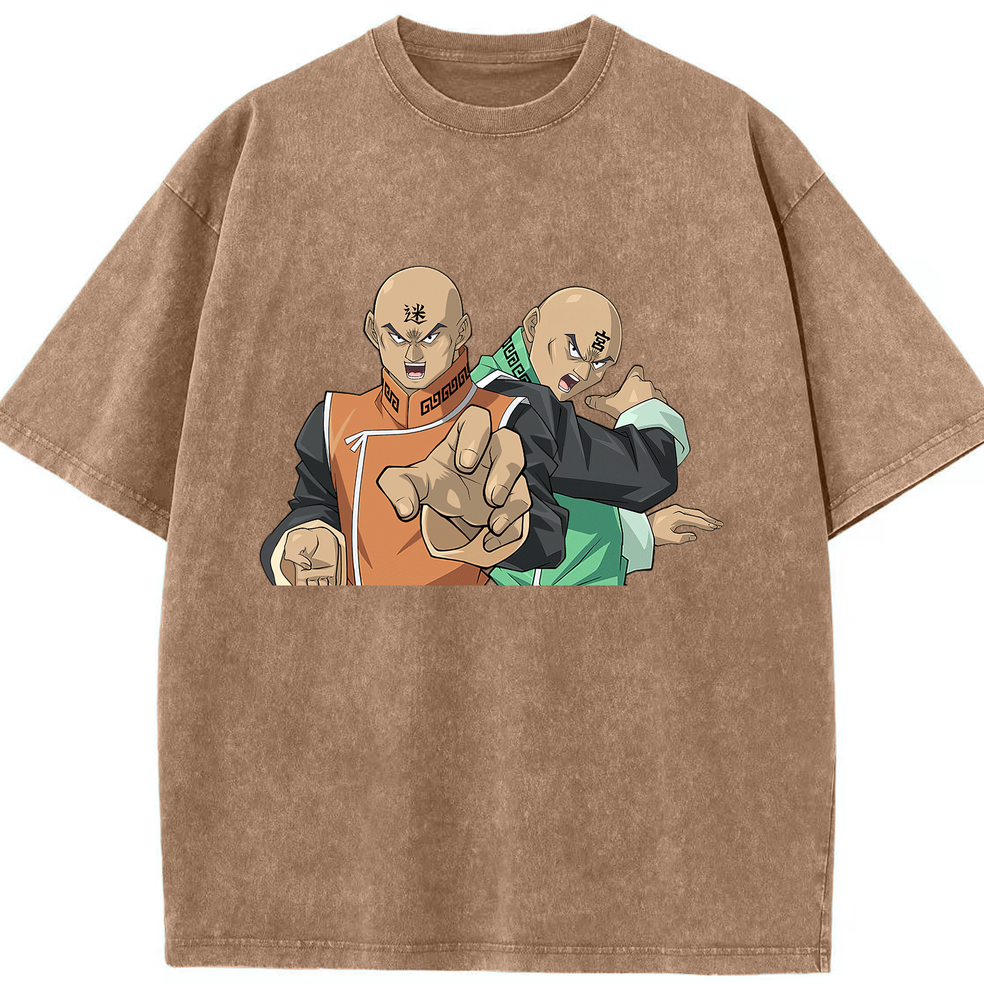 （画像用） 遊☆戯☆王 Yu-Gi-Oh! 綿100% ヴィンテージ風 半袖Tシャツ（フロントプリント）