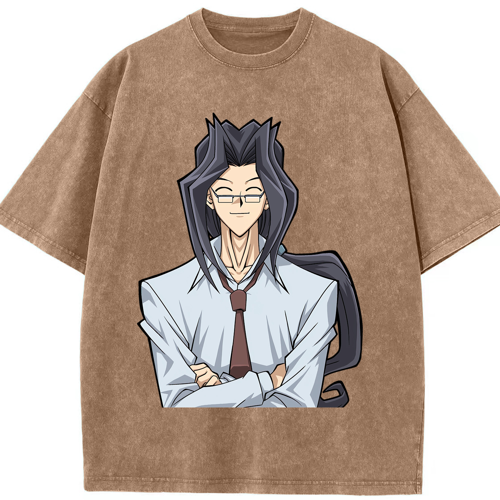 （画像用） 遊☆戯☆王 Yu-Gi-Oh! 綿100% ヴィンテージ風 半袖Tシャツ（フロントプリント）