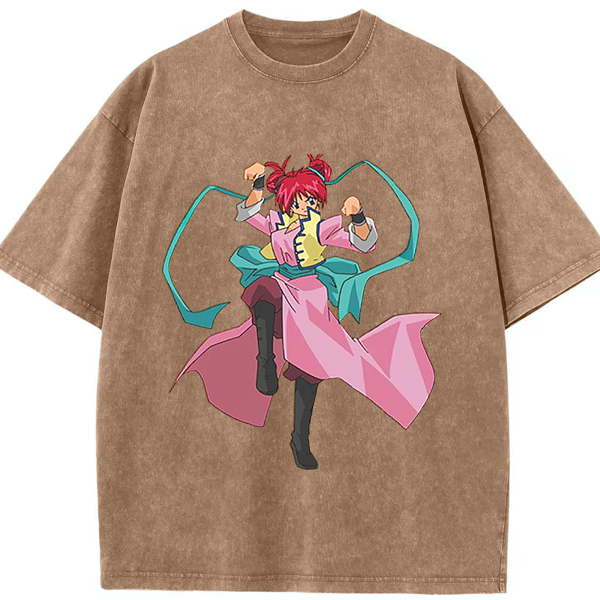 （画像用） 遊☆戯☆王 Yu-Gi-Oh! 綿100% ヴィンテージ風 半袖Tシャツ（フロントプリント）