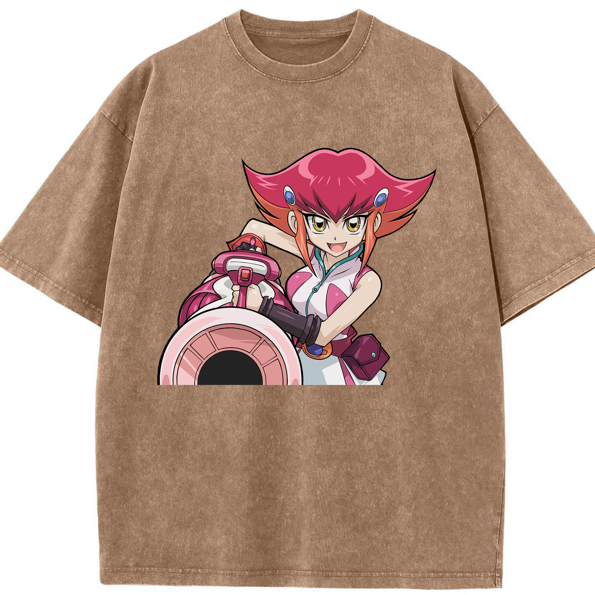 （画像用） 遊☆戯☆王 Yu-Gi-Oh! 綿100% ヴィンテージ風 半袖Tシャツ（フロントプリント）