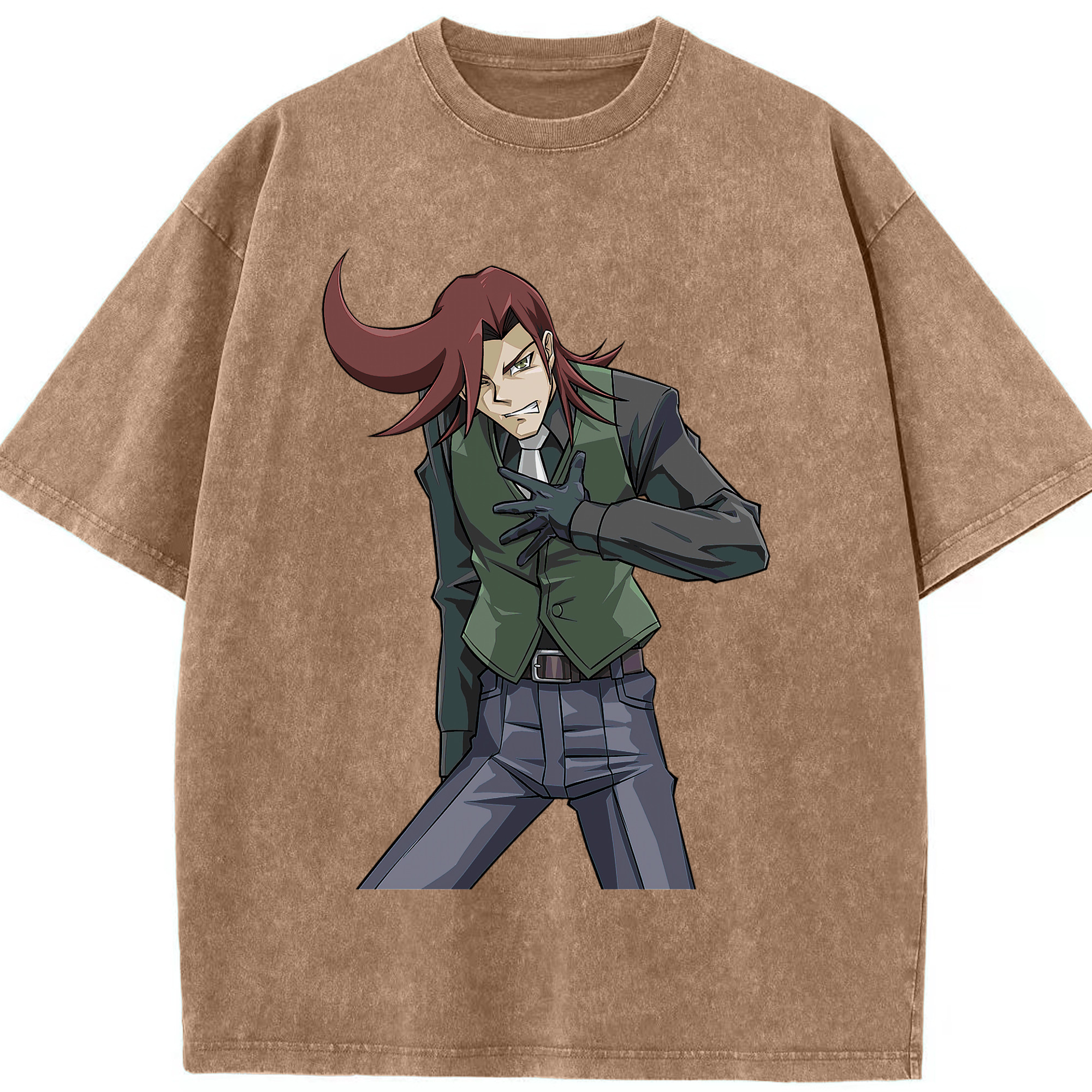 （画像用） 遊☆戯☆王 Yu-Gi-Oh! 綿100% ヴィンテージ風 半袖Tシャツ（フロントプリント）