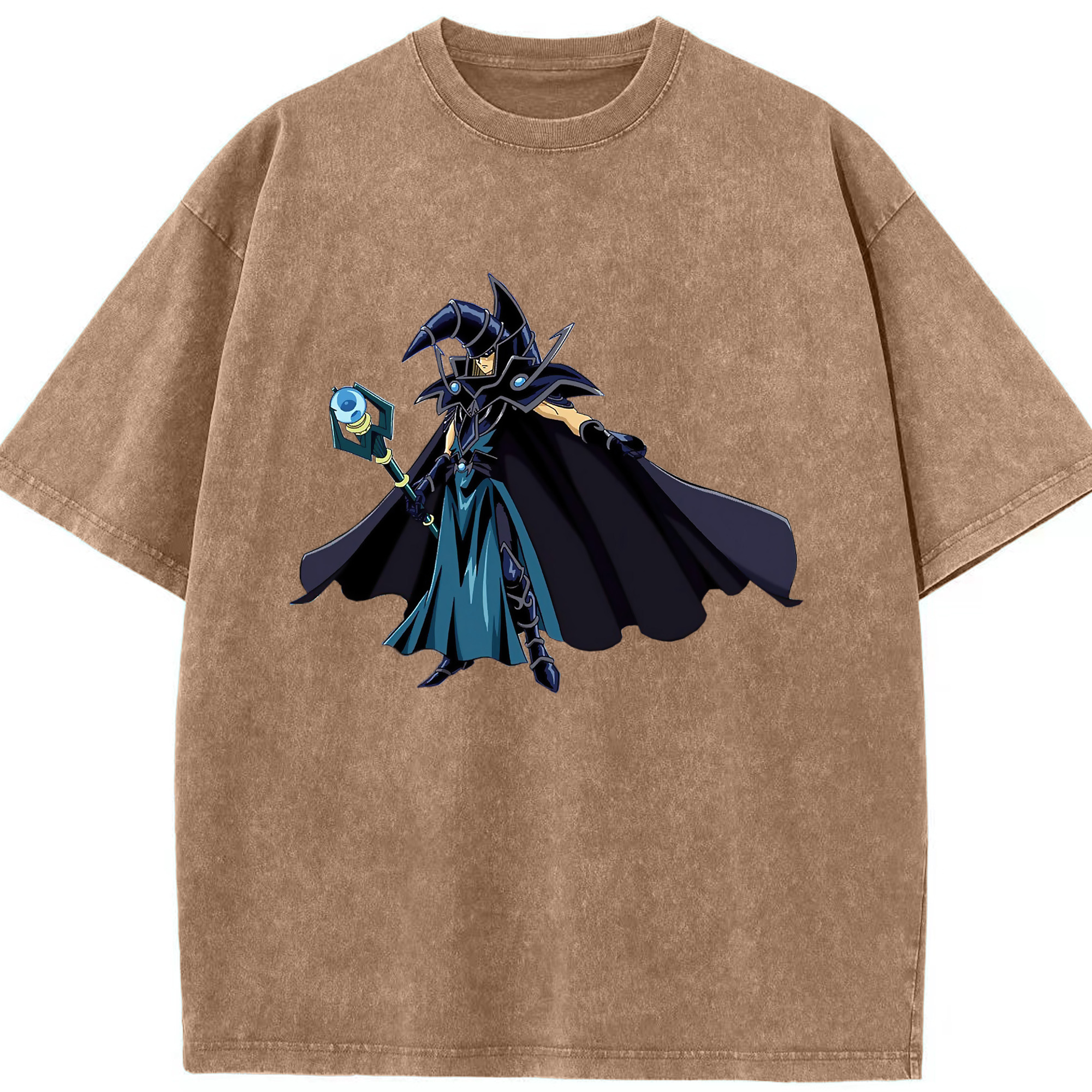 （画像用） 遊☆戯☆王 Yu-Gi-Oh! 綿100% ヴィンテージ風 半袖Tシャツ（フロントプリント）