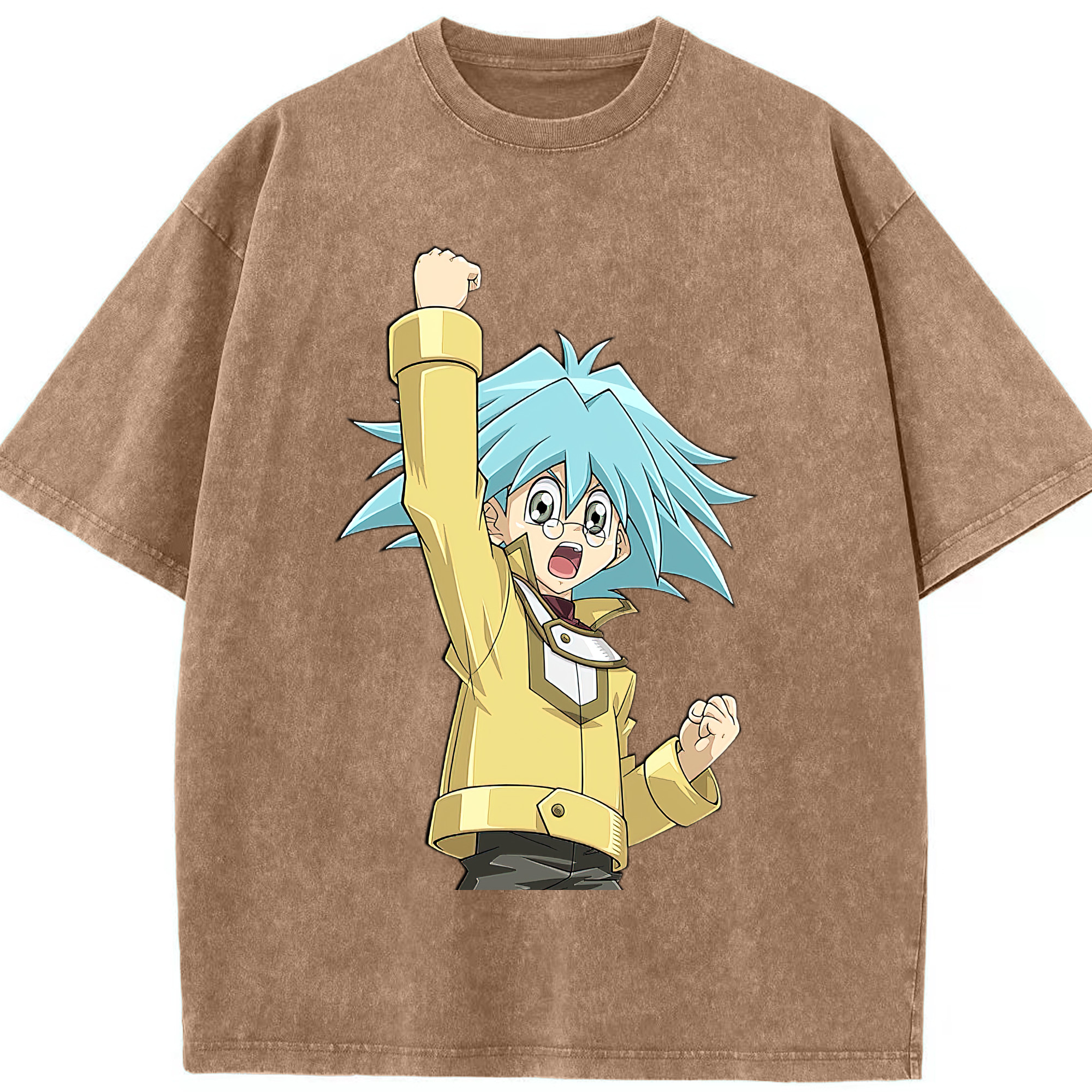 （画像用） 遊☆戯☆王 Yu-Gi-Oh! 綿100% ヴィンテージ風 半袖Tシャツ（フロントプリント）