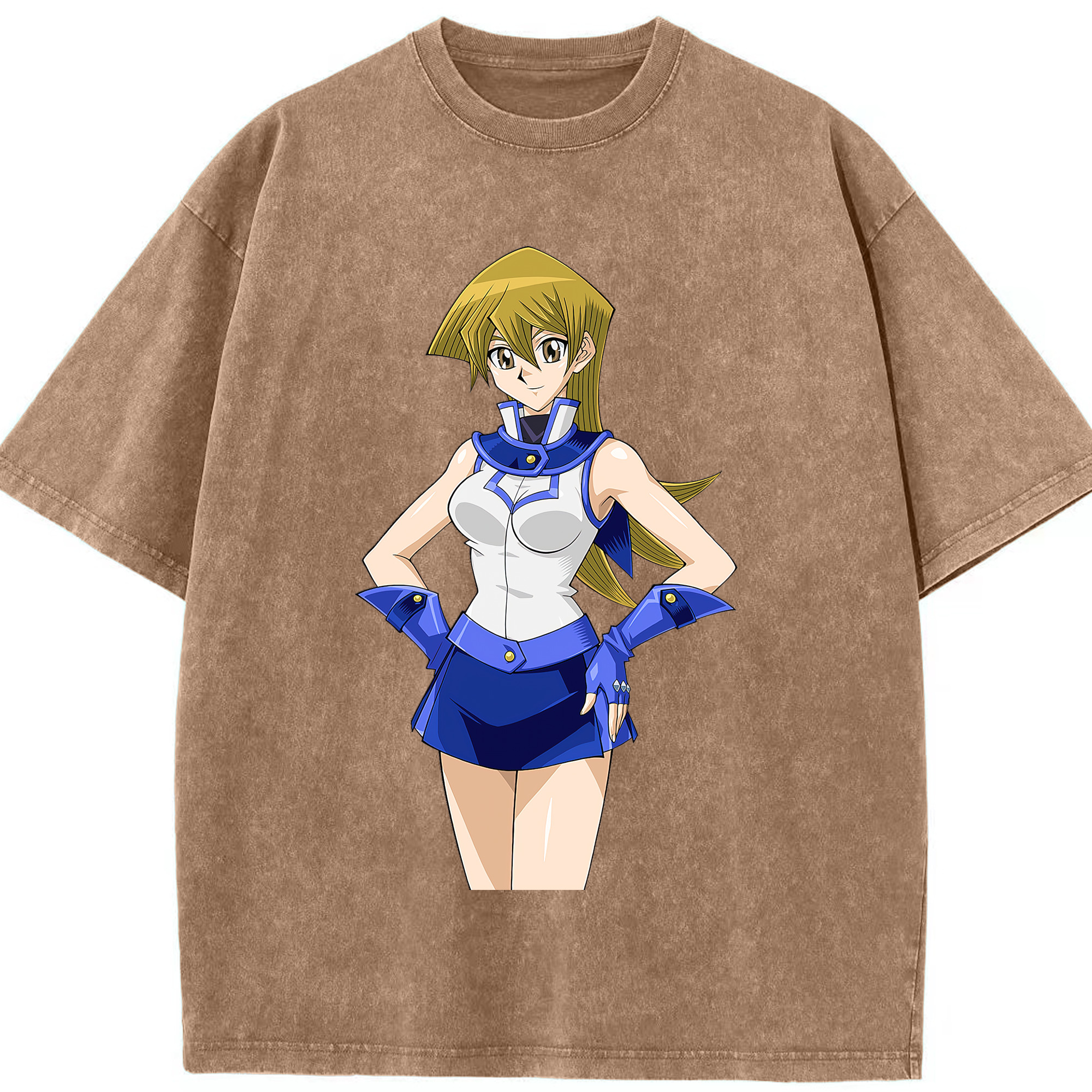 （画像用） 遊☆戯☆王 Yu-Gi-Oh! 綿100% ヴィンテージ風 半袖Tシャツ（フロントプリント）