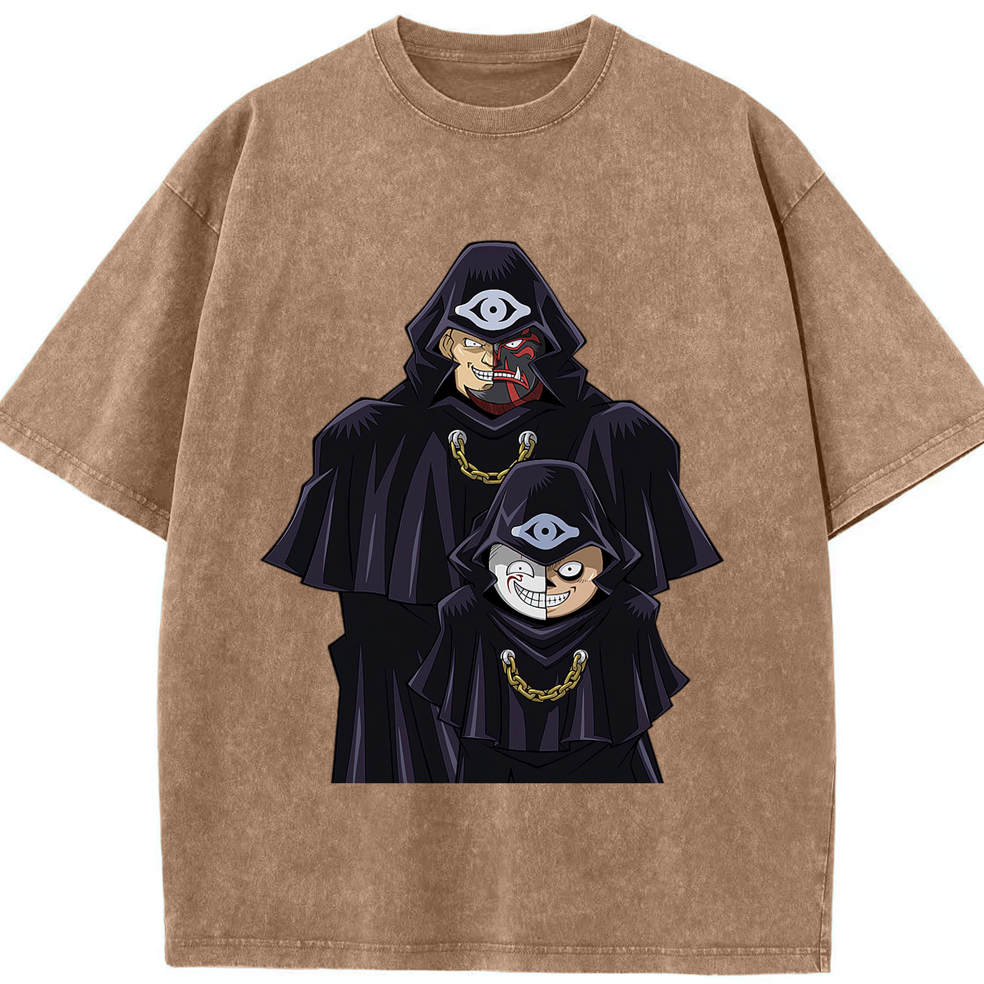 （画像用） 遊☆戯☆王 Yu-Gi-Oh! 綿100% ヴィンテージ風 半袖Tシャツ（フロントプリント）