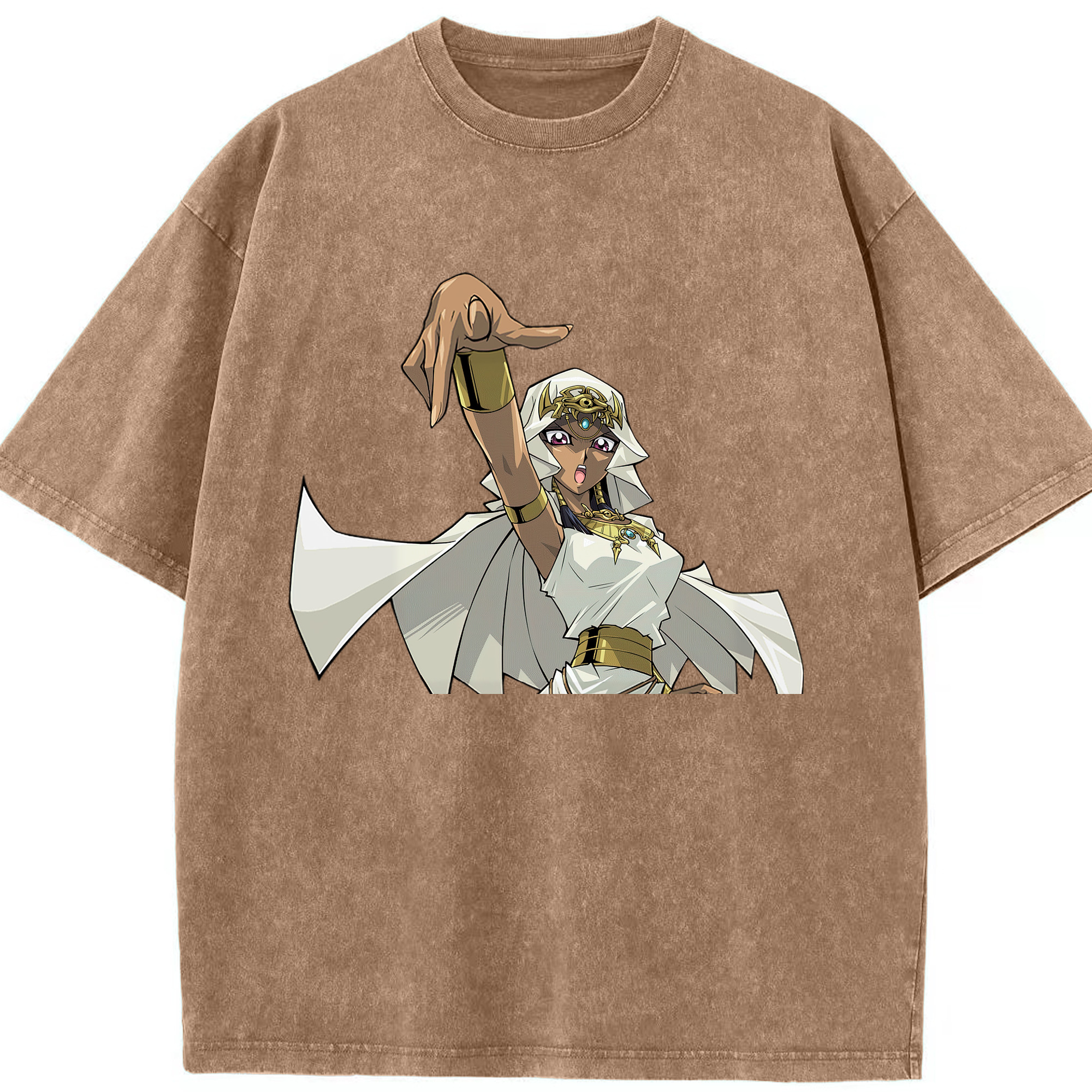 （画像用） 遊☆戯☆王 Yu-Gi-Oh! 綿100% ヴィンテージ風 半袖Tシャツ（フロントプリント）
