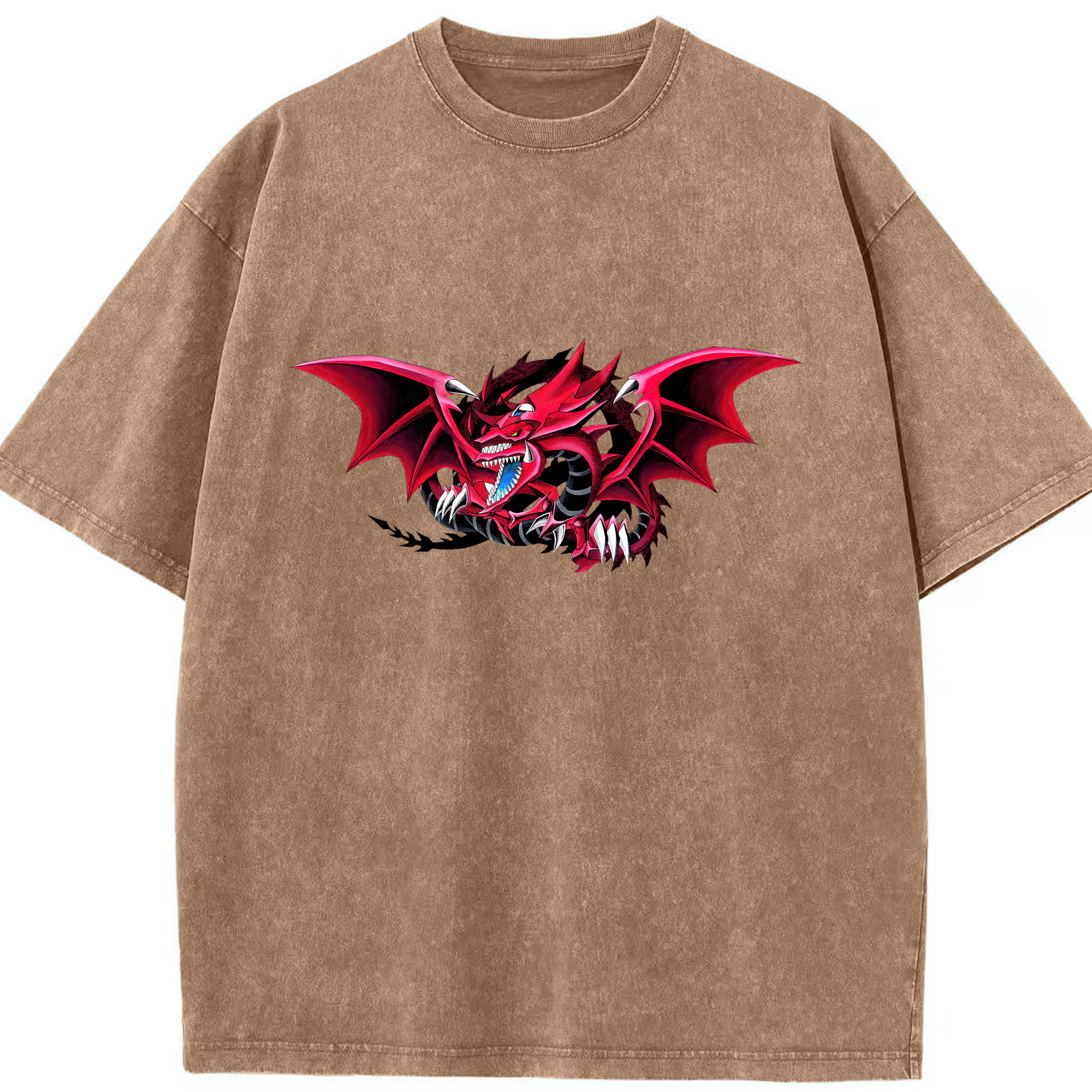 （画像用） 遊☆戯☆王 Yu-Gi-Oh! 綿100% ヴィンテージ風 半袖Tシャツ（フロントプリント）