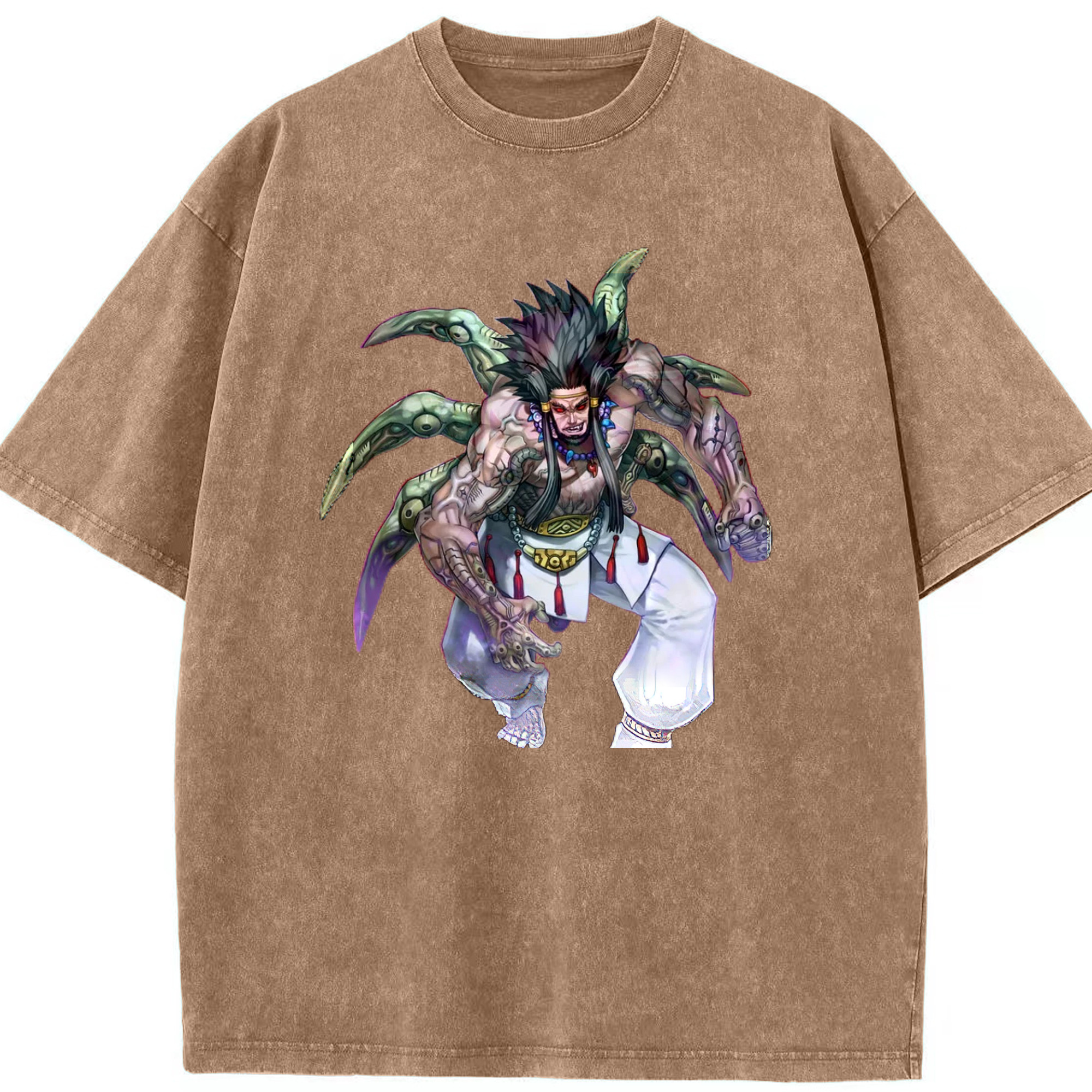（画像用） 遊☆戯☆王 Yu-Gi-Oh! 綿100% ヴィンテージ風 半袖Tシャツ（フロントプリント）