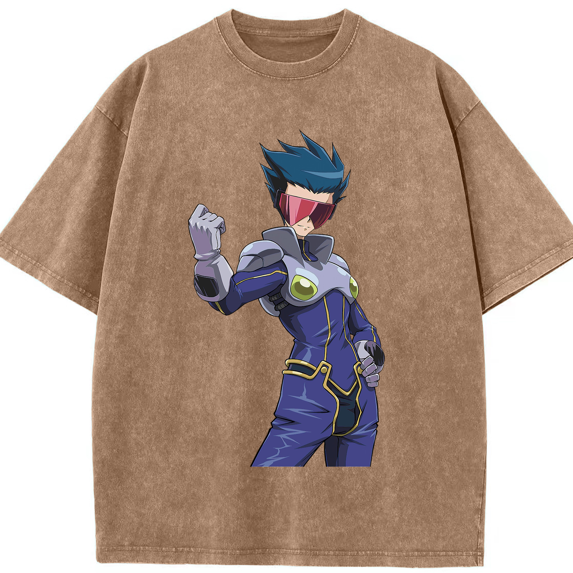 （画像用） 遊☆戯☆王 Yu-Gi-Oh! 綿100% ヴィンテージ風 半袖Tシャツ（フロントプリント）