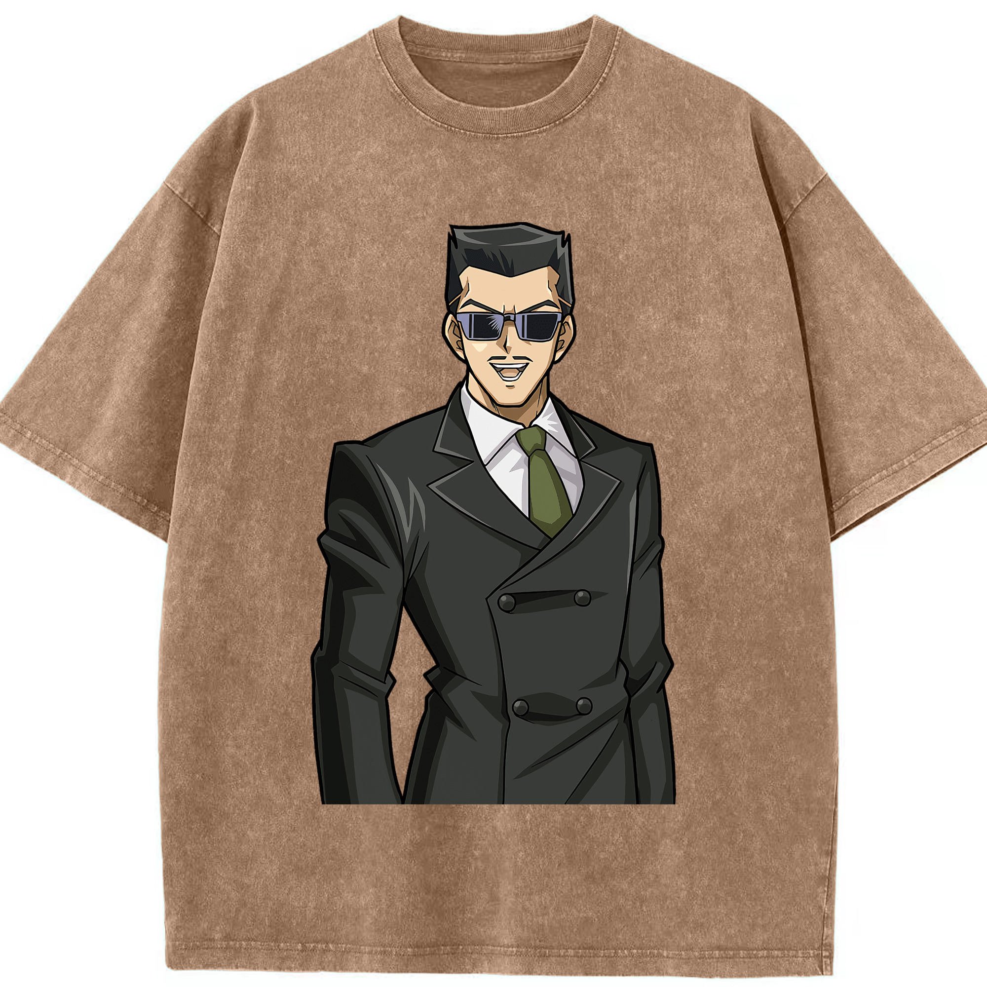 （画像用） 遊☆戯☆王 Yu-Gi-Oh! 綿100% ヴィンテージ風 半袖Tシャツ（フロントプリント）