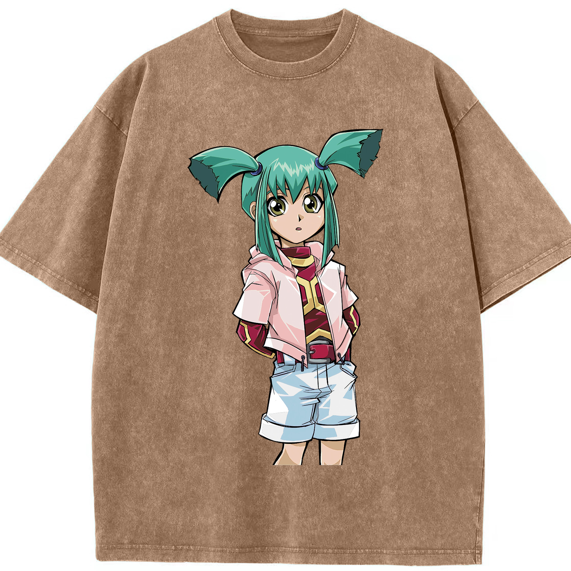 （画像用） 遊☆戯☆王 Yu-Gi-Oh! 綿100% ヴィンテージ風 半袖Tシャツ（フロントプリント）