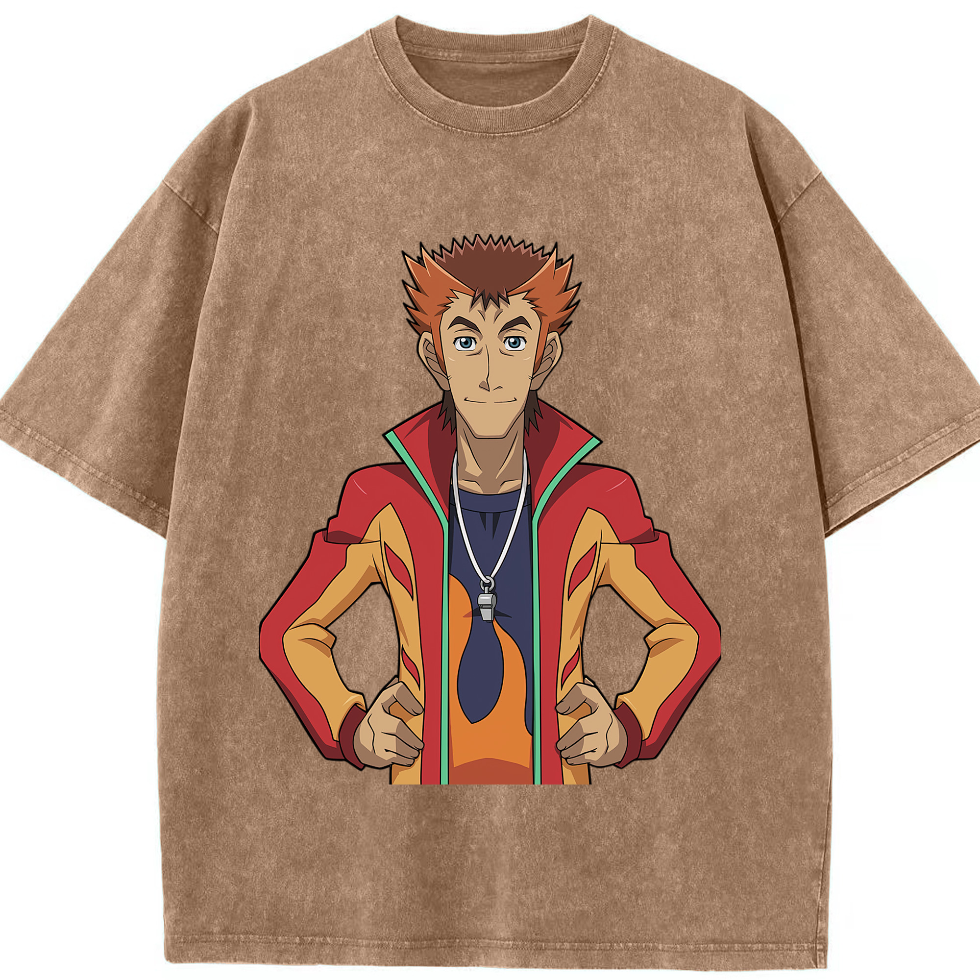 （画像用） 遊☆戯☆王 Yu-Gi-Oh! 綿100% ヴィンテージ風 半袖Tシャツ（フロントプリント）