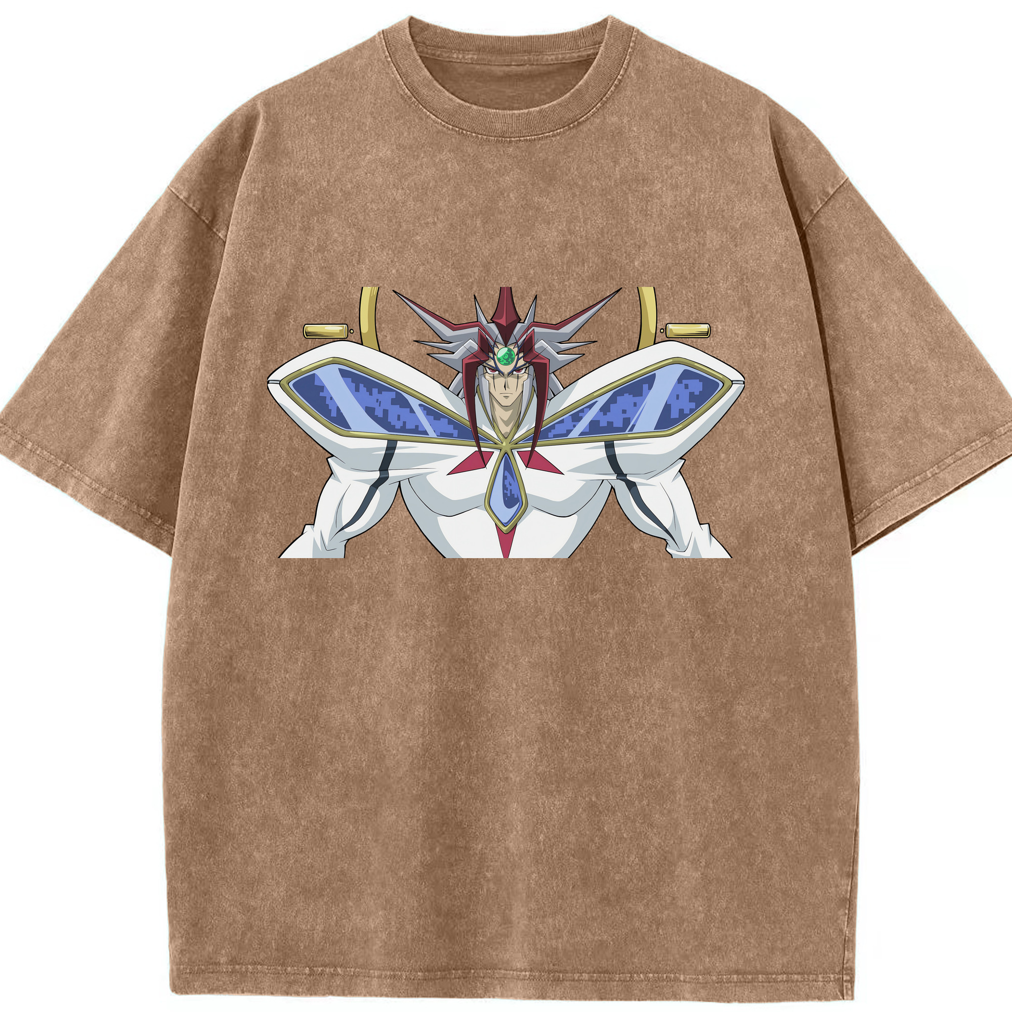 （画像用） 遊☆戯☆王 Yu-Gi-Oh! 綿100% ヴィンテージ風 半袖Tシャツ（フロントプリント）