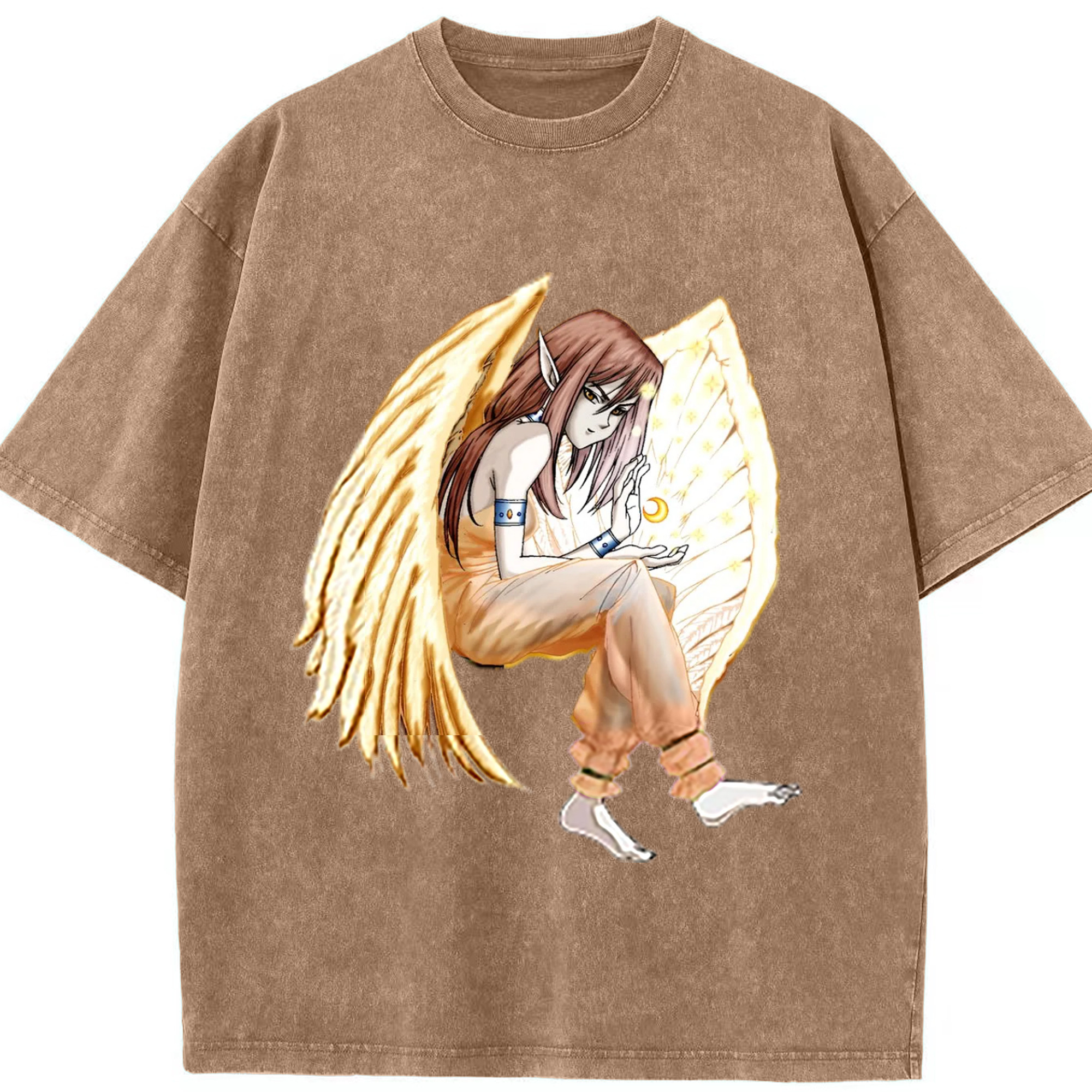 （画像用） 遊☆戯☆王 Yu-Gi-Oh! 綿100% ヴィンテージ風 半袖Tシャツ（フロントプリント）