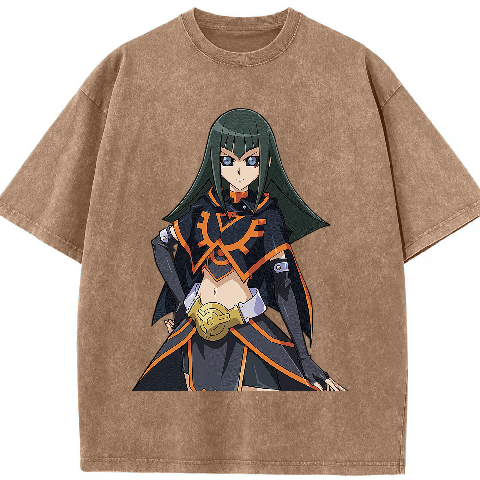 （画像用） 遊☆戯☆王 Yu-Gi-Oh! 綿100% ヴィンテージ風 半袖Tシャツ（フロントプリント）